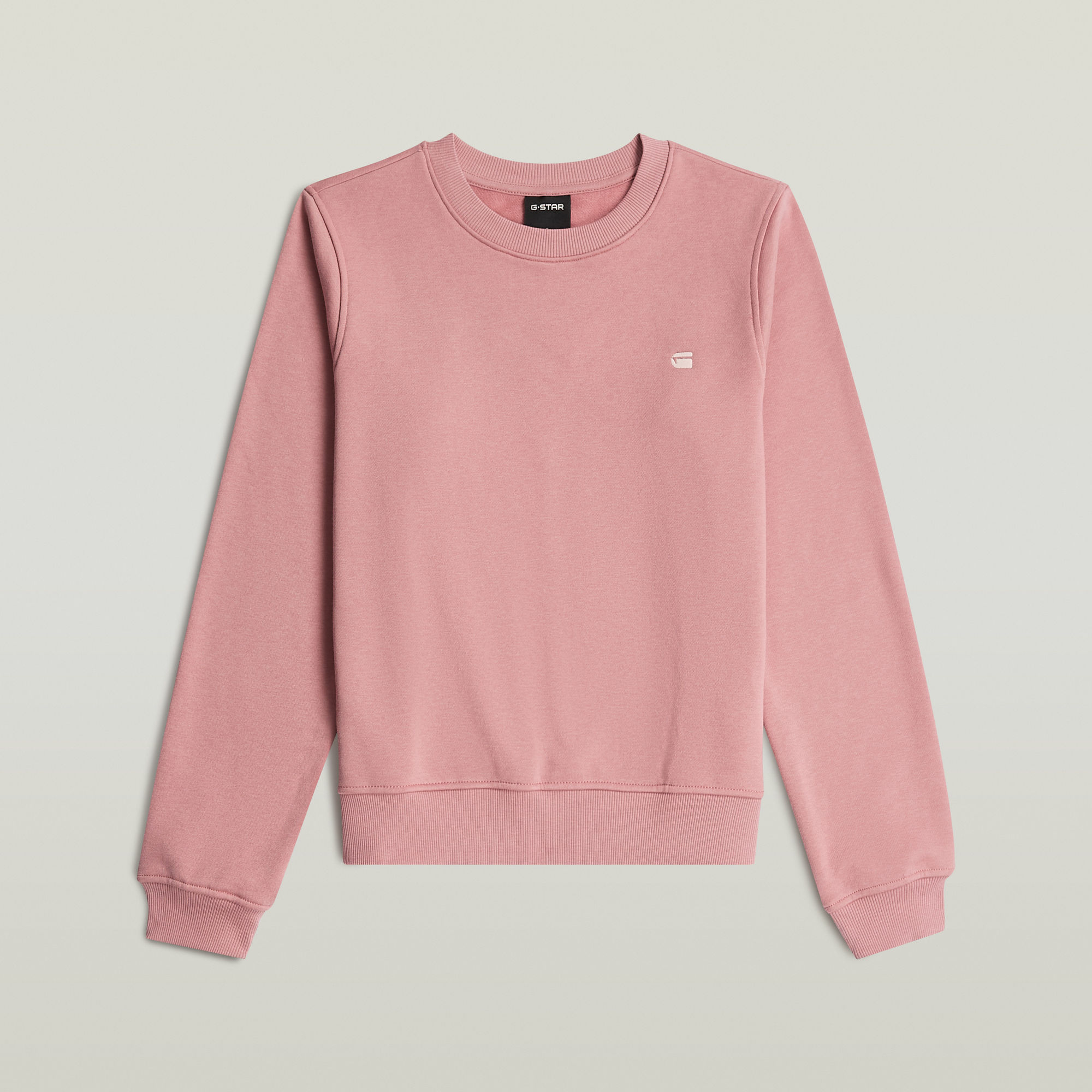 Thumbnail - Logo Crew Sweatshirt - Pink - Damen