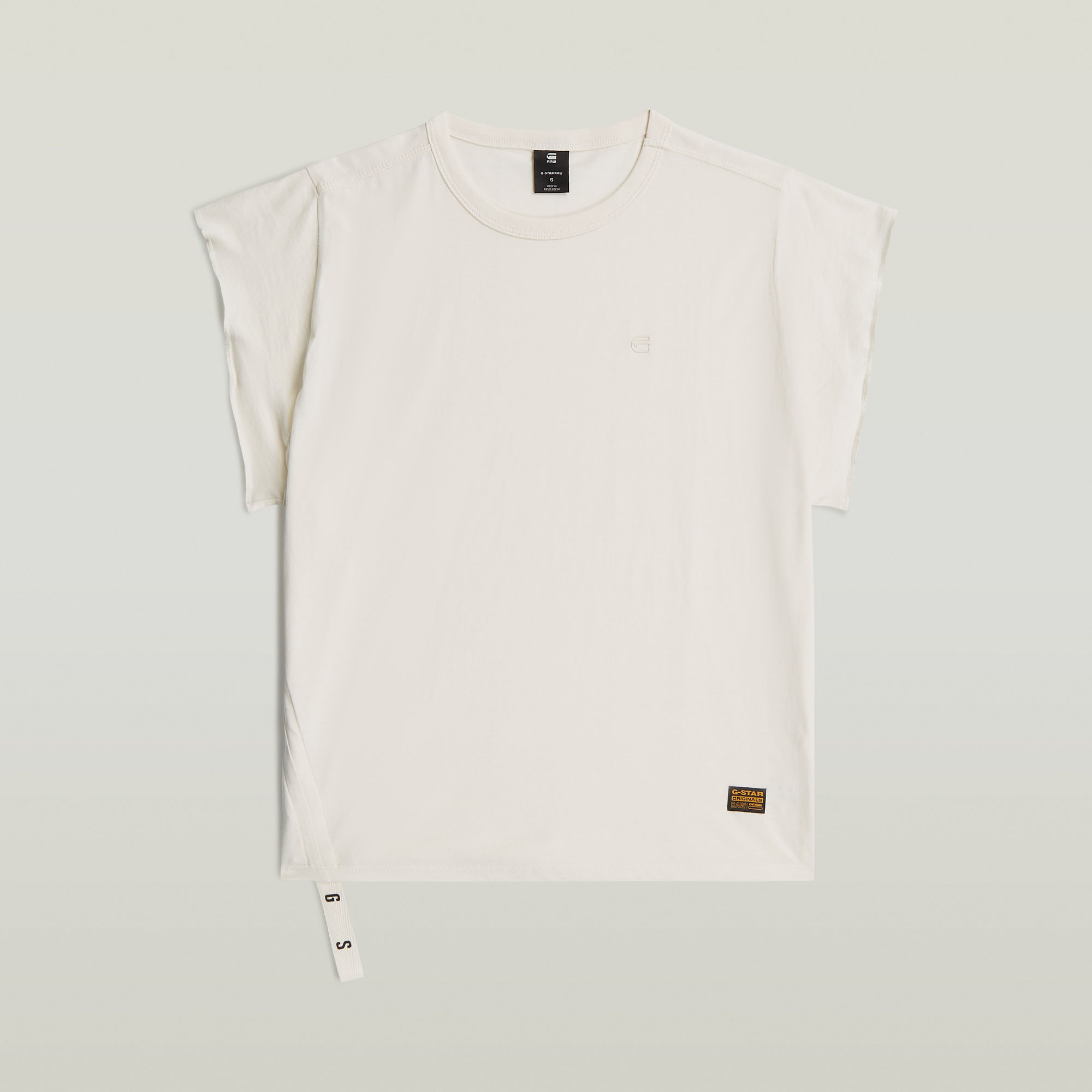 Thumbnail - Knot T-Shirt - Beige - Damen