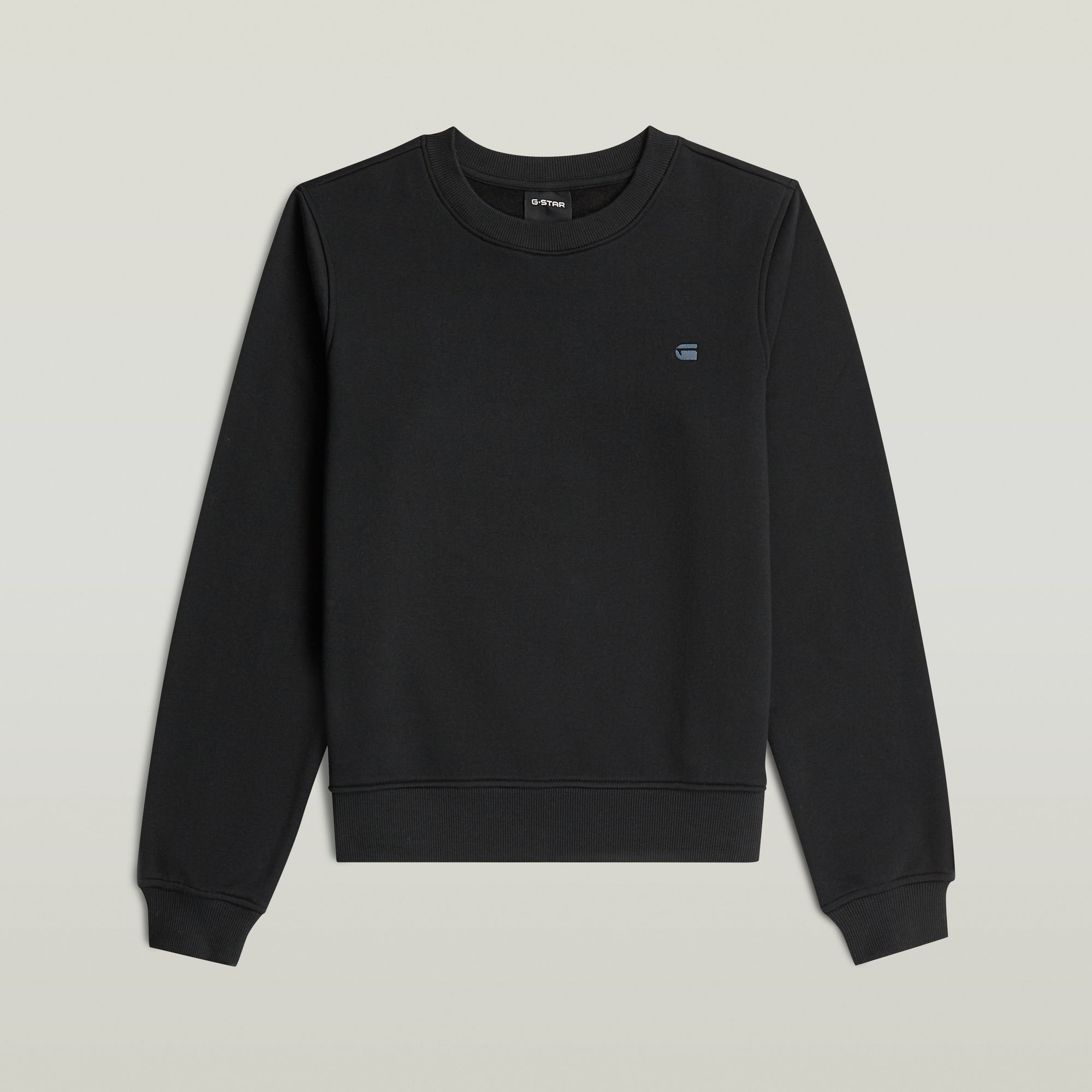 Thumbnail - Logo Crew Sweatshirt - Schwarz - Damen