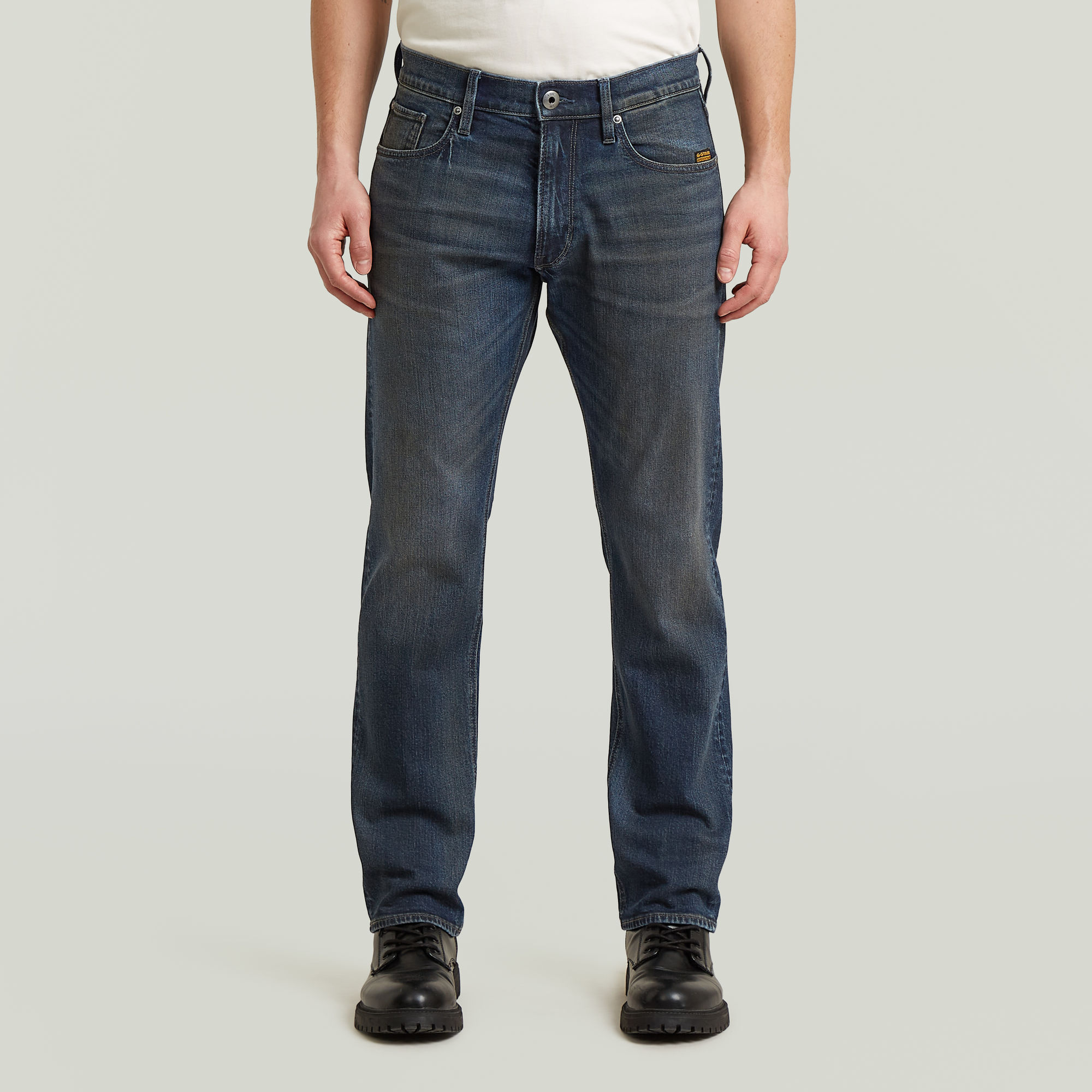 

Mosa Straight Jeans - Dark blue - Men