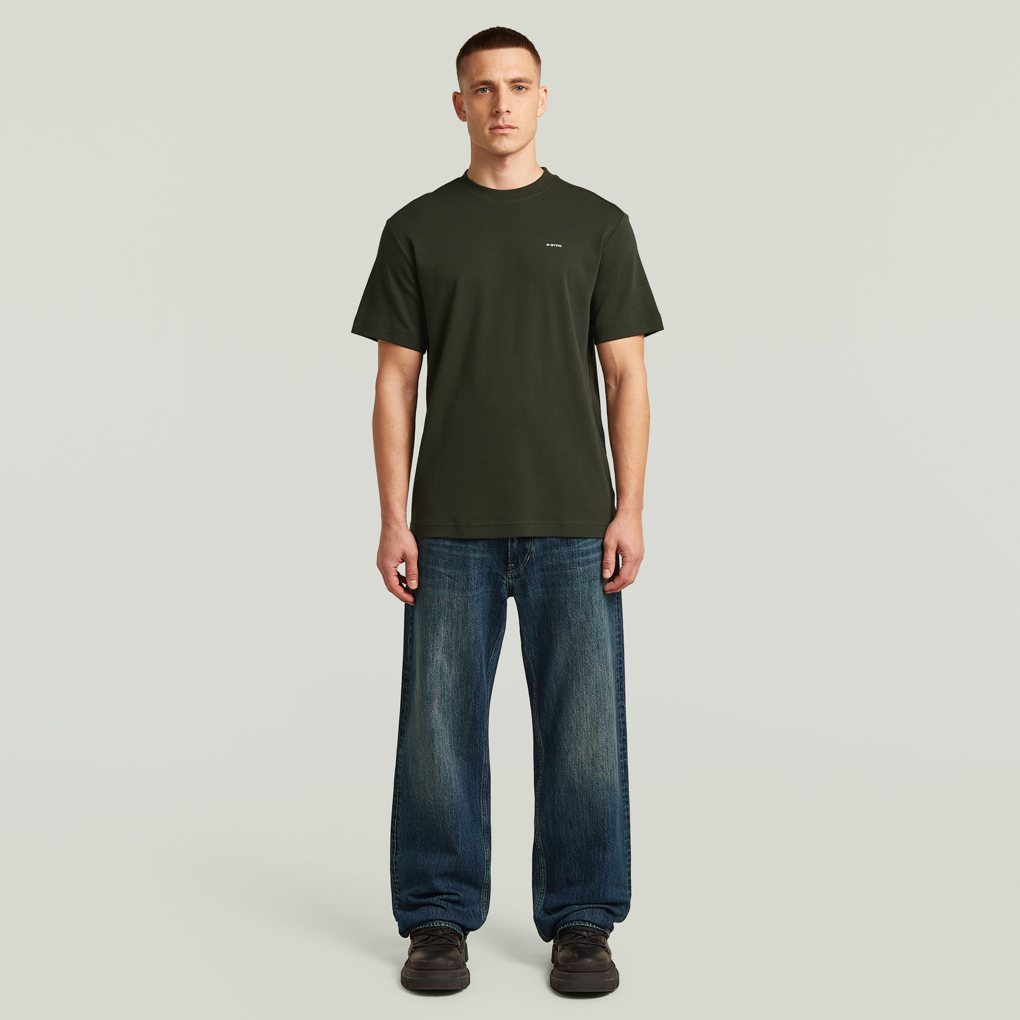 Thumbnail - True Regular T-Shirt - Grau - Herren