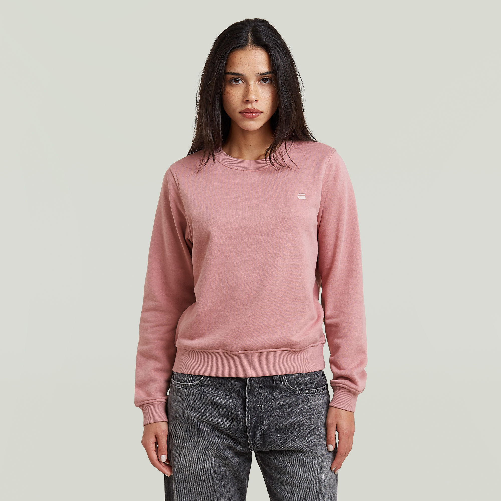 

Logo Crew Sweat - Pink - Women