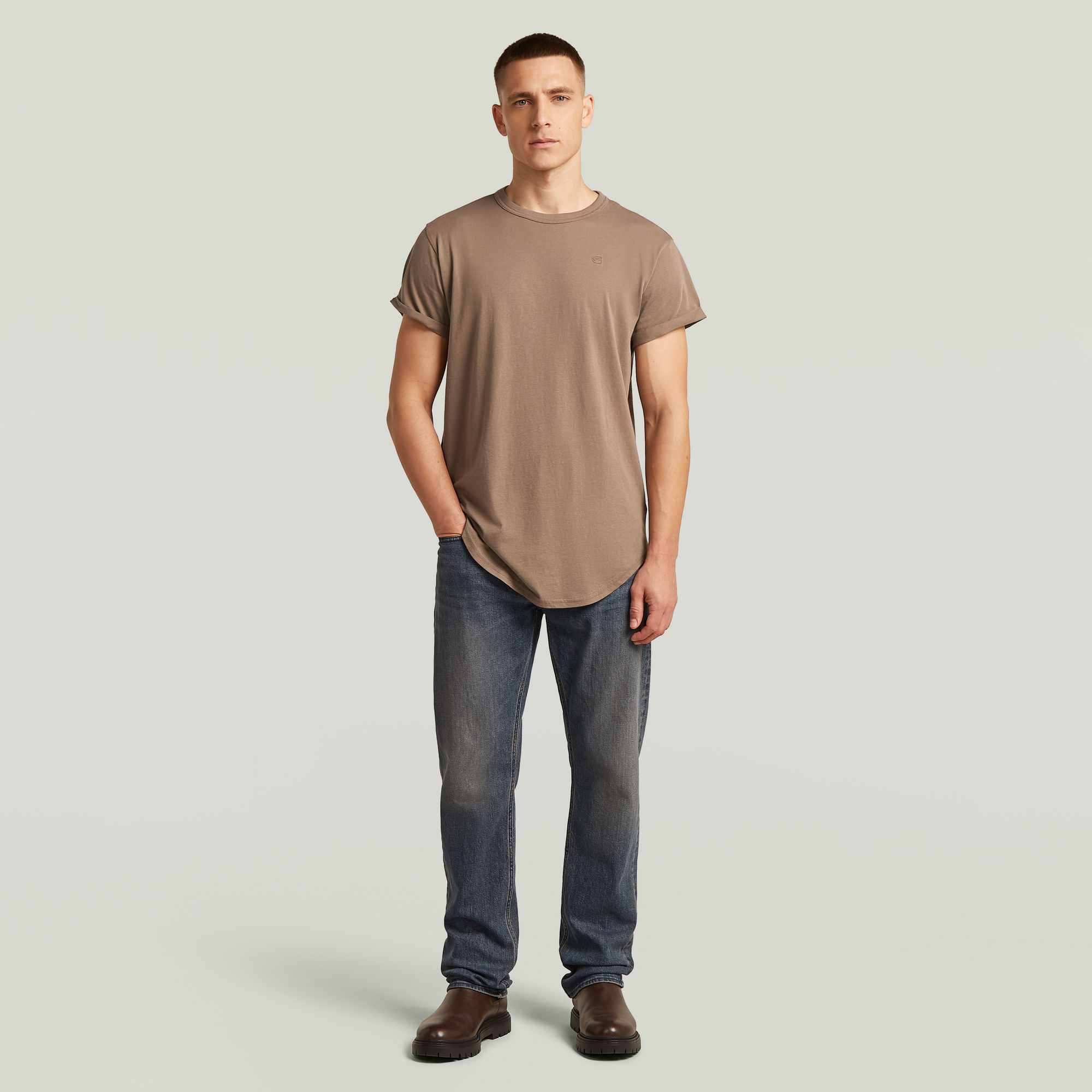 Thumbnail - Ductsoon Relaxed T-Shirt - Braun - Herren