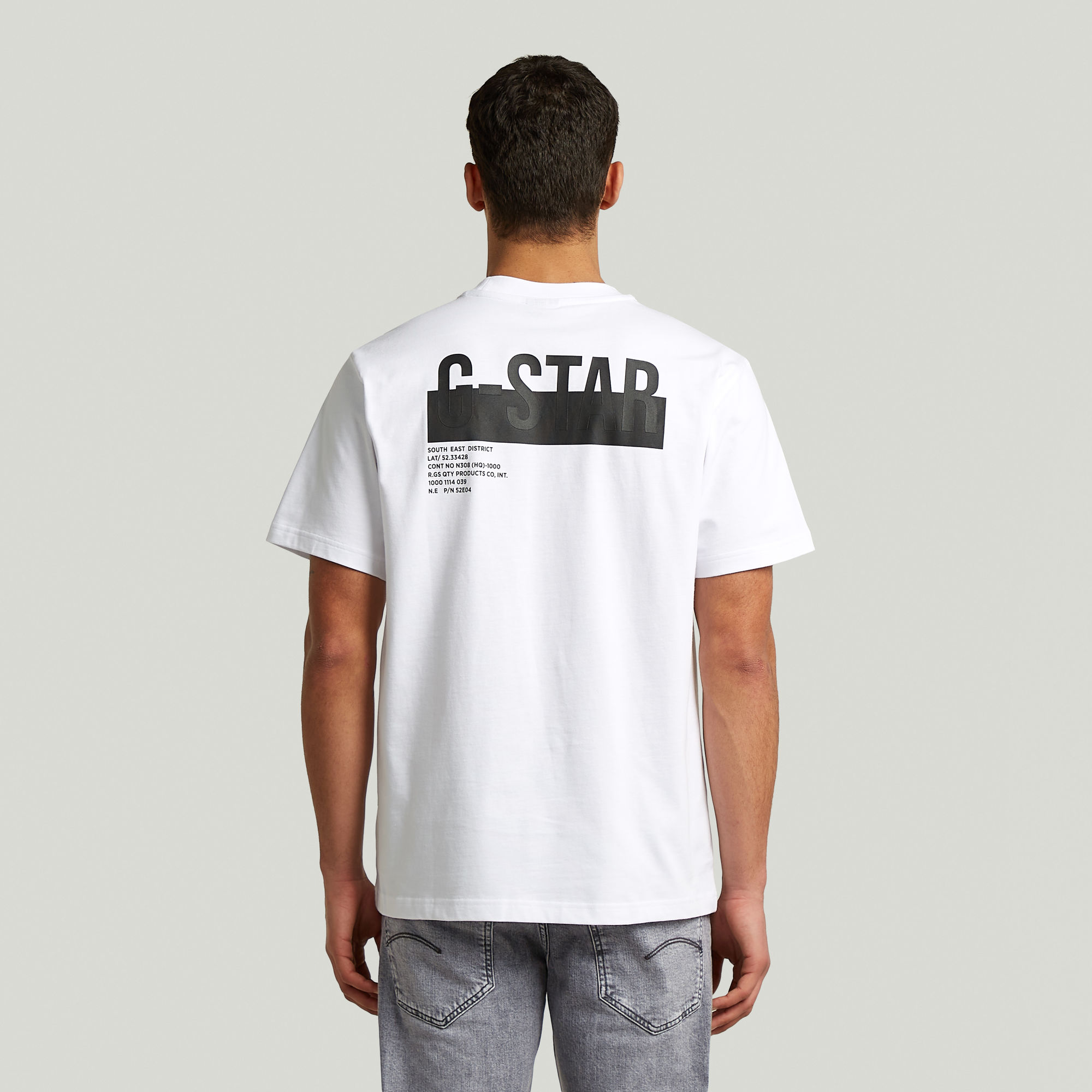 

Regular Tee Graphic 018 - White - Men