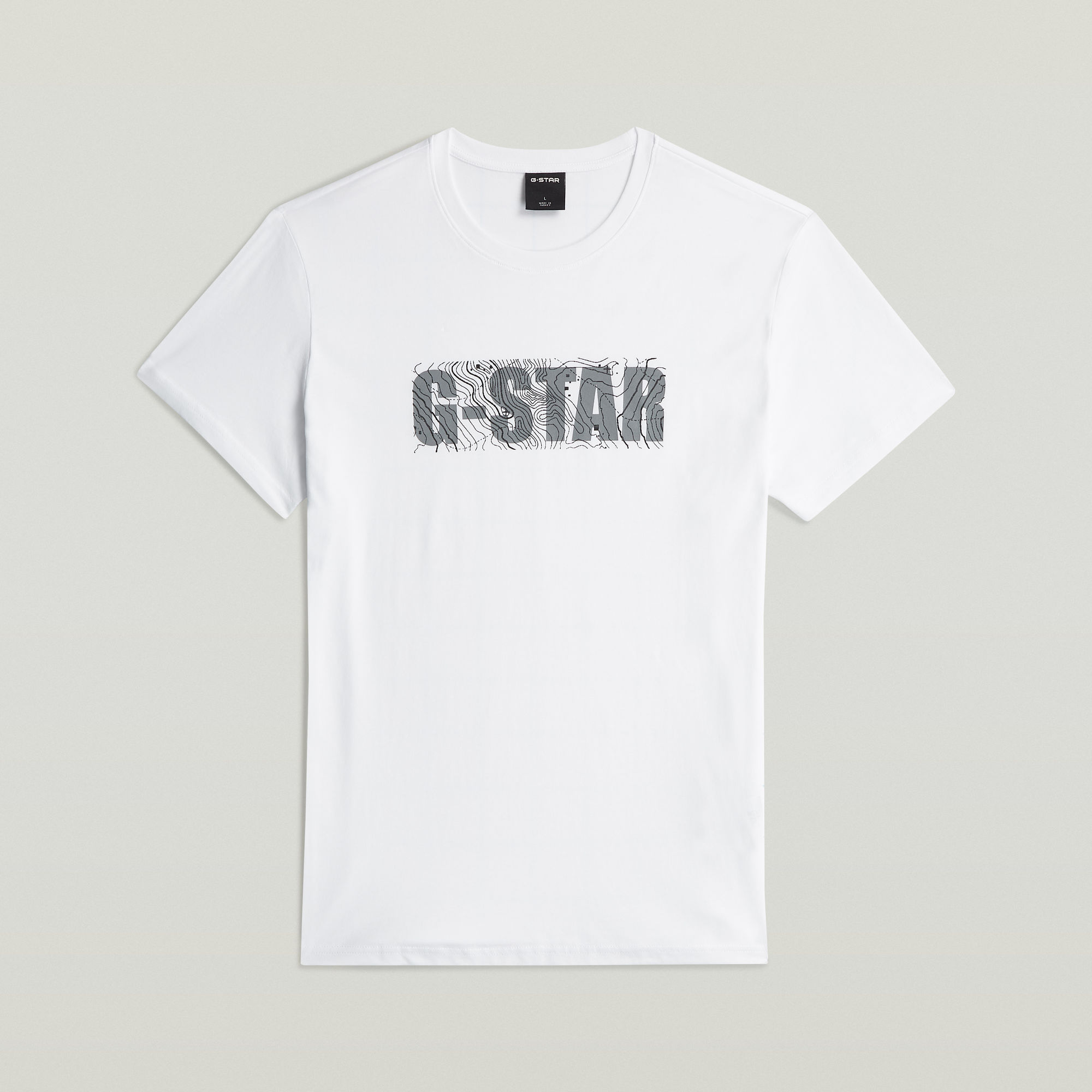 Logo Tee - Weiß - Herren