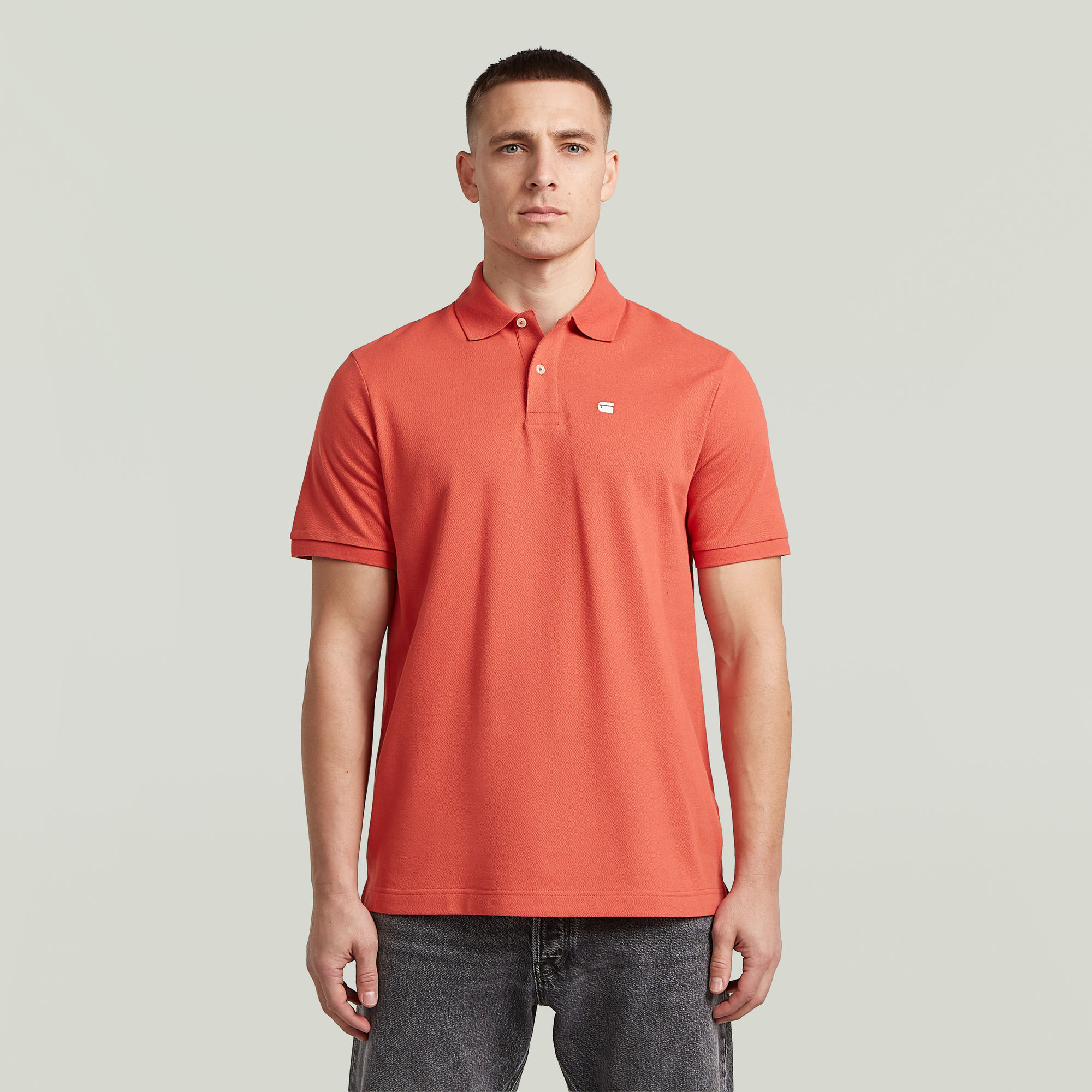 

Oluv Regular Polo - Rood - Heren