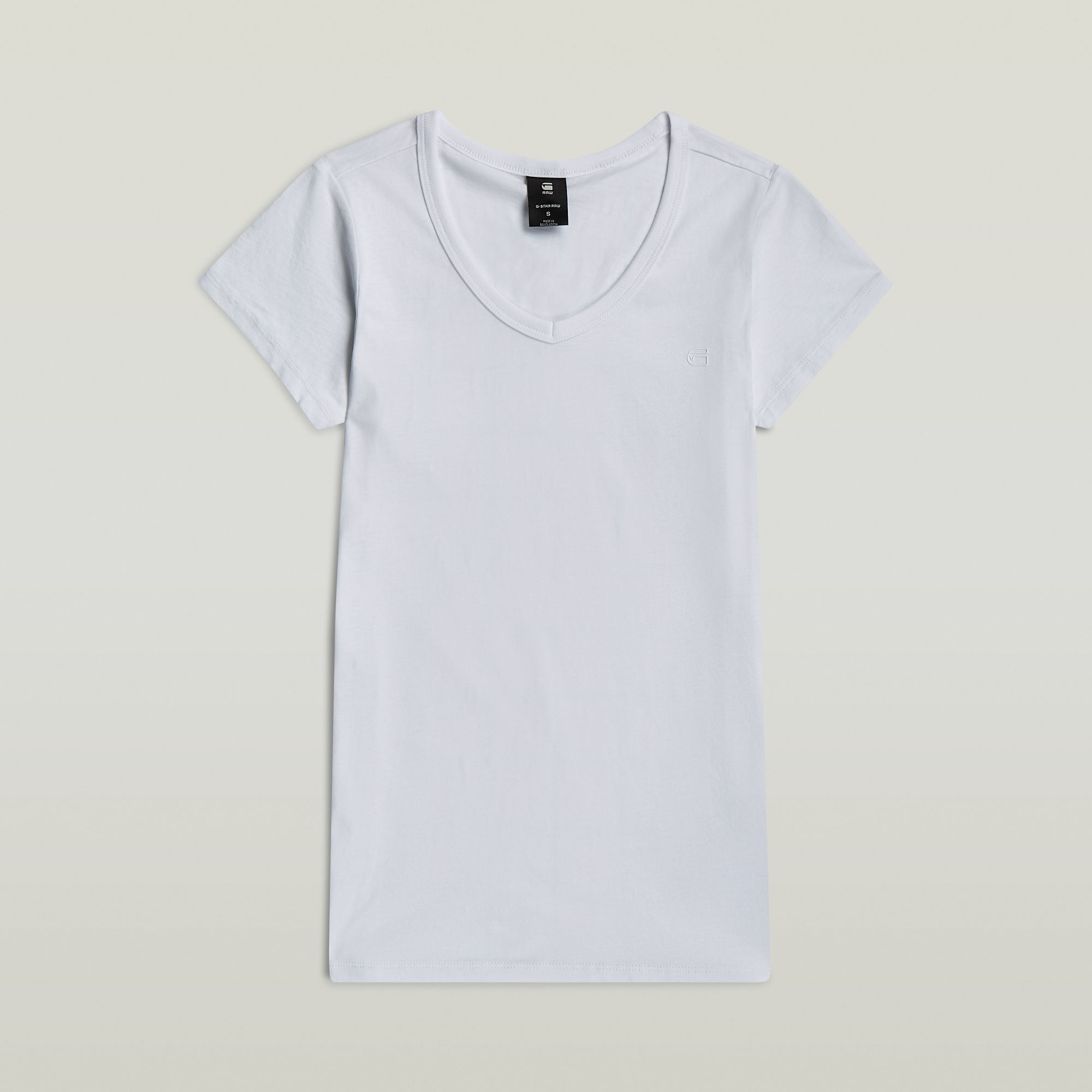 

Slim V T-Shirt - White - Women