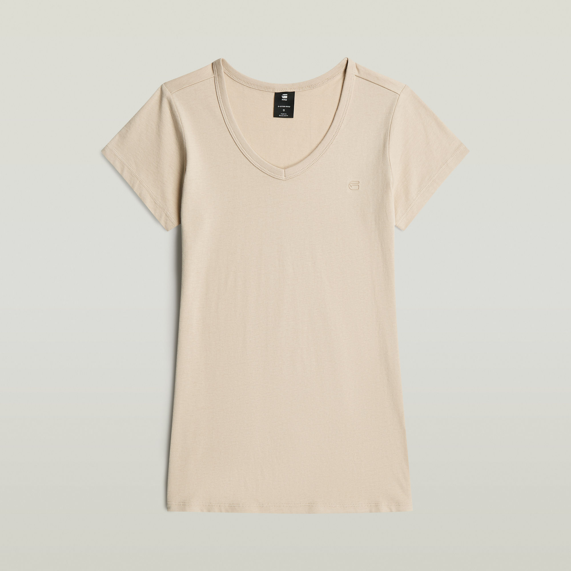 Slim V T-Shirt - Pink - Damen