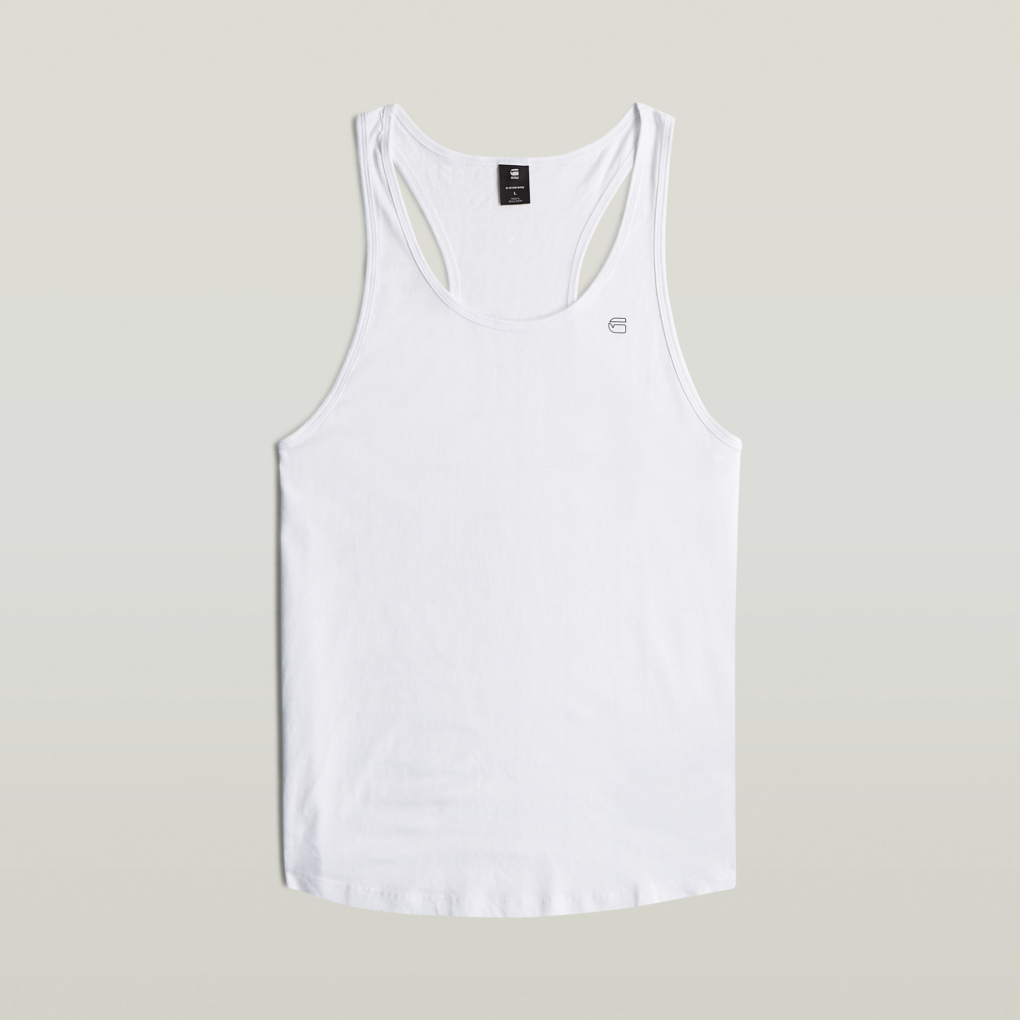 

Lash Muscle Tank Top - White - Men