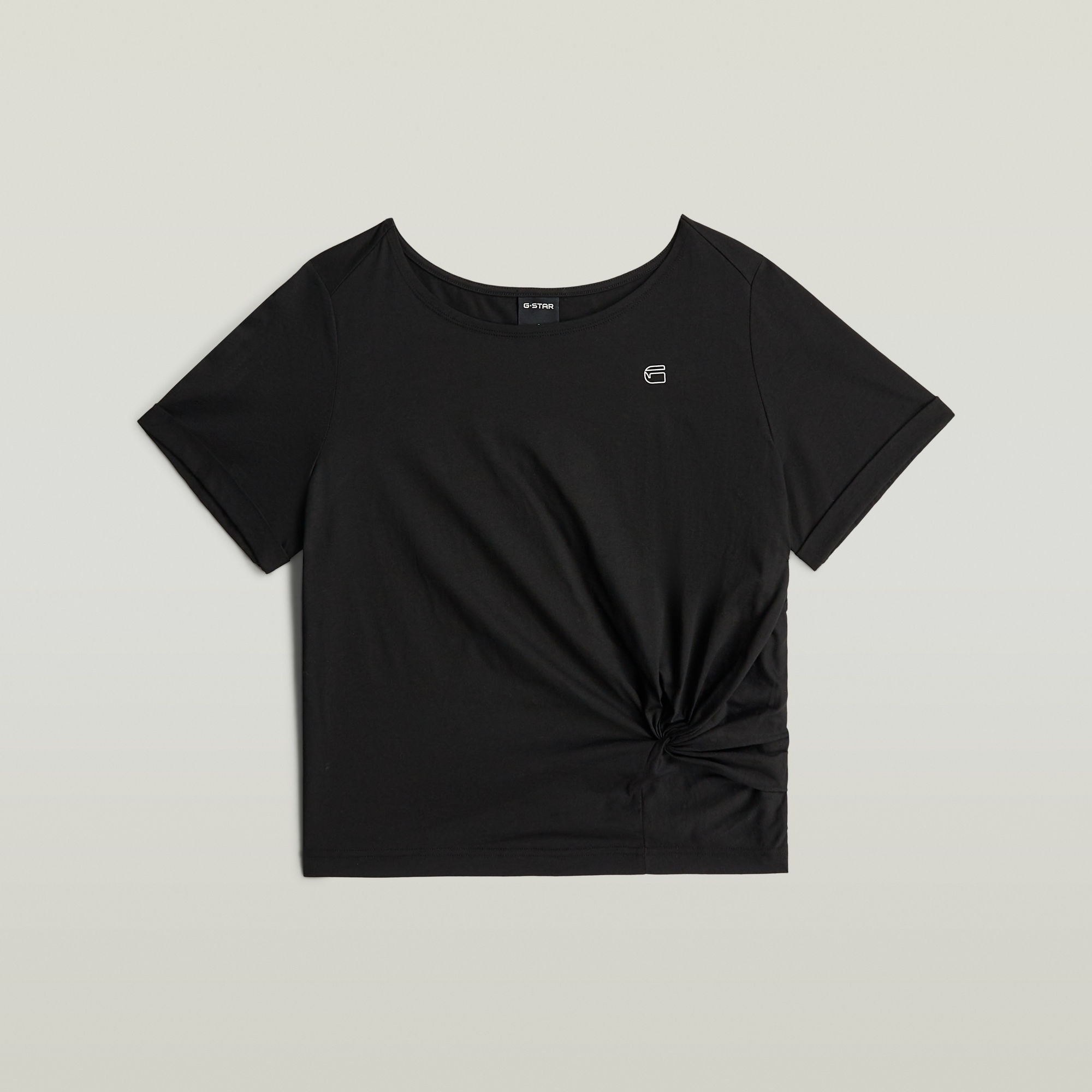 Thumbnail - Knot Top - Schwarz - Damen