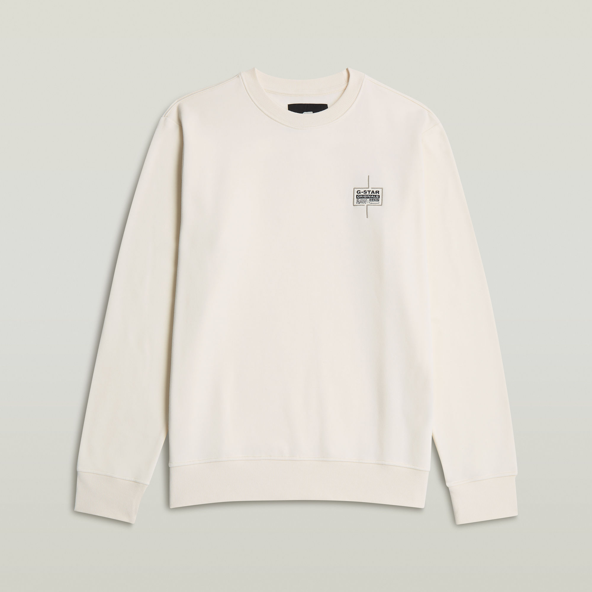 Thumbnail - Logo Sweatshirt - Beige - Herren