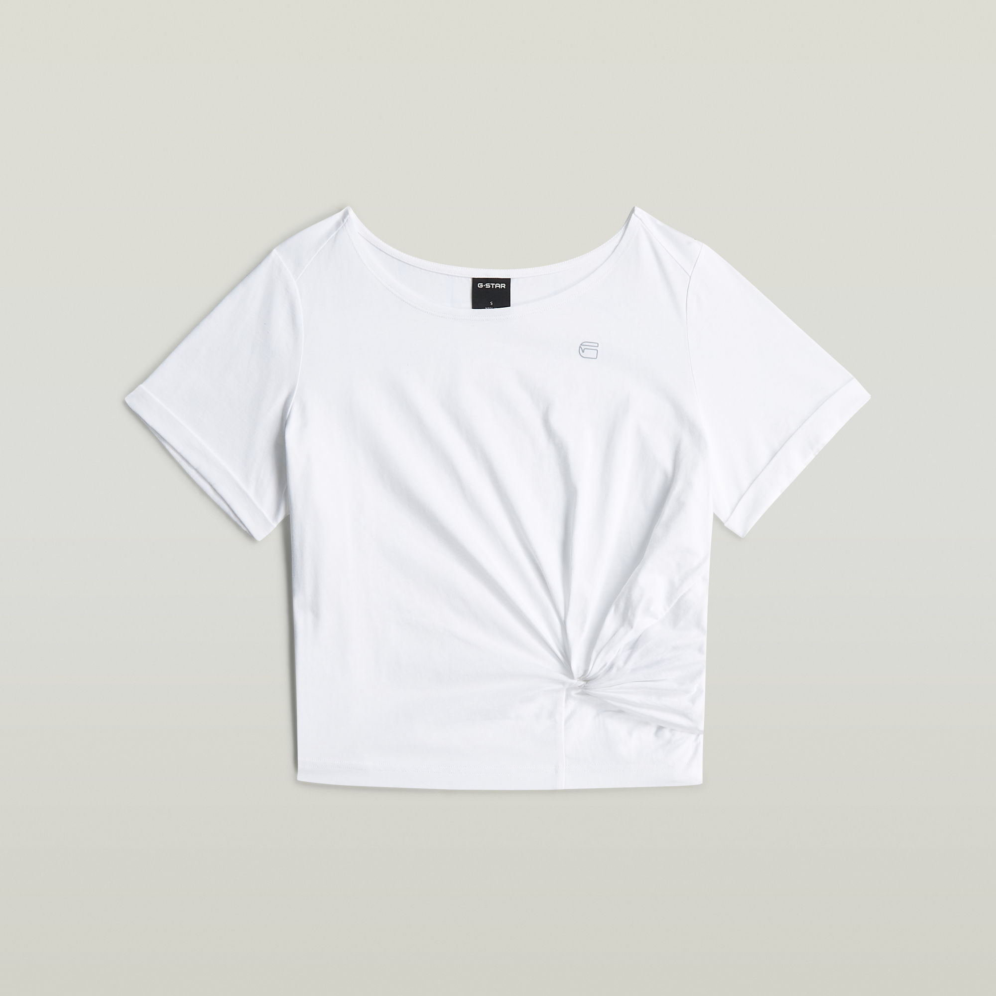 Thumbnail - Knot Top - Weiß - Damen