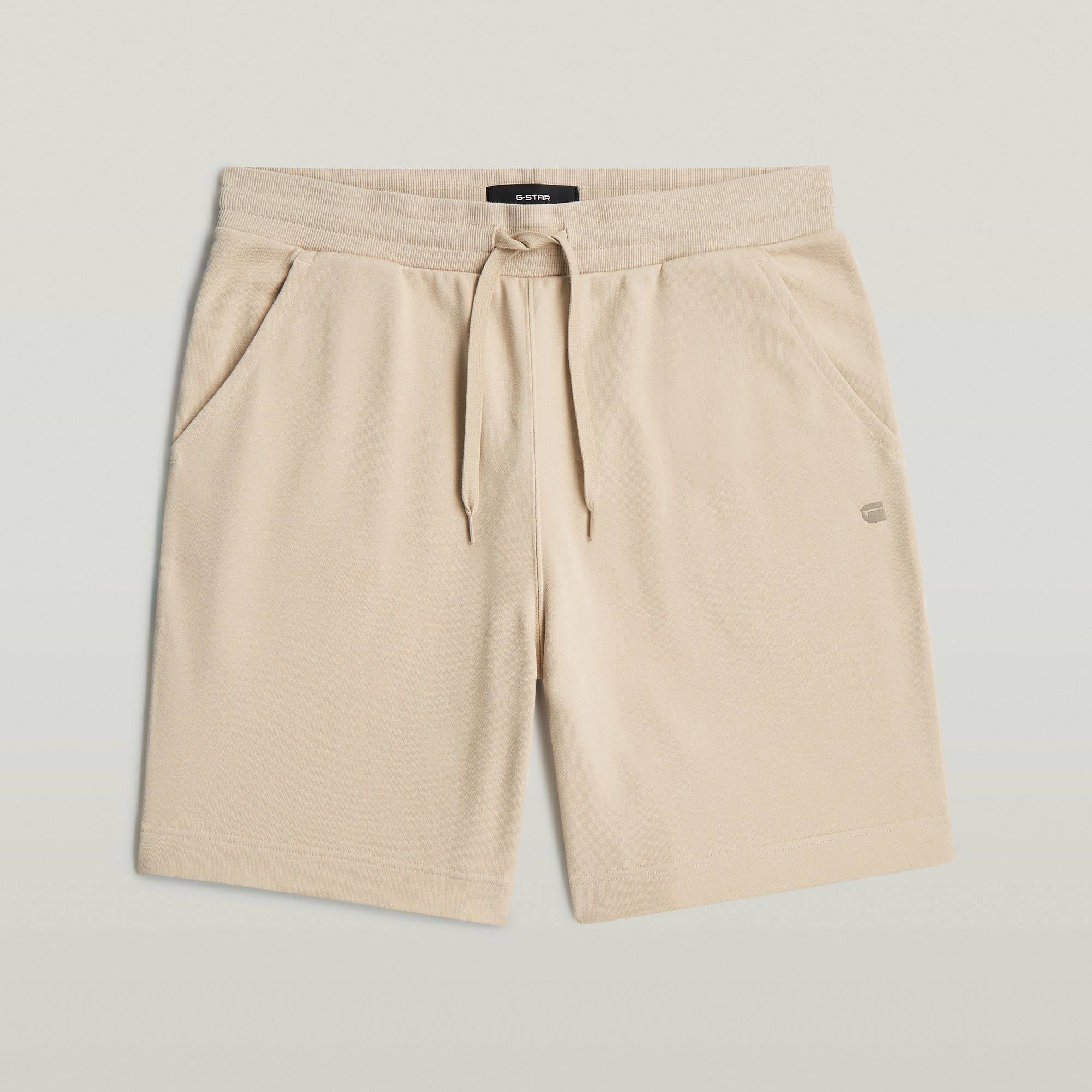 Thumbnail - Core Sweater Shorts - Beige - Herren