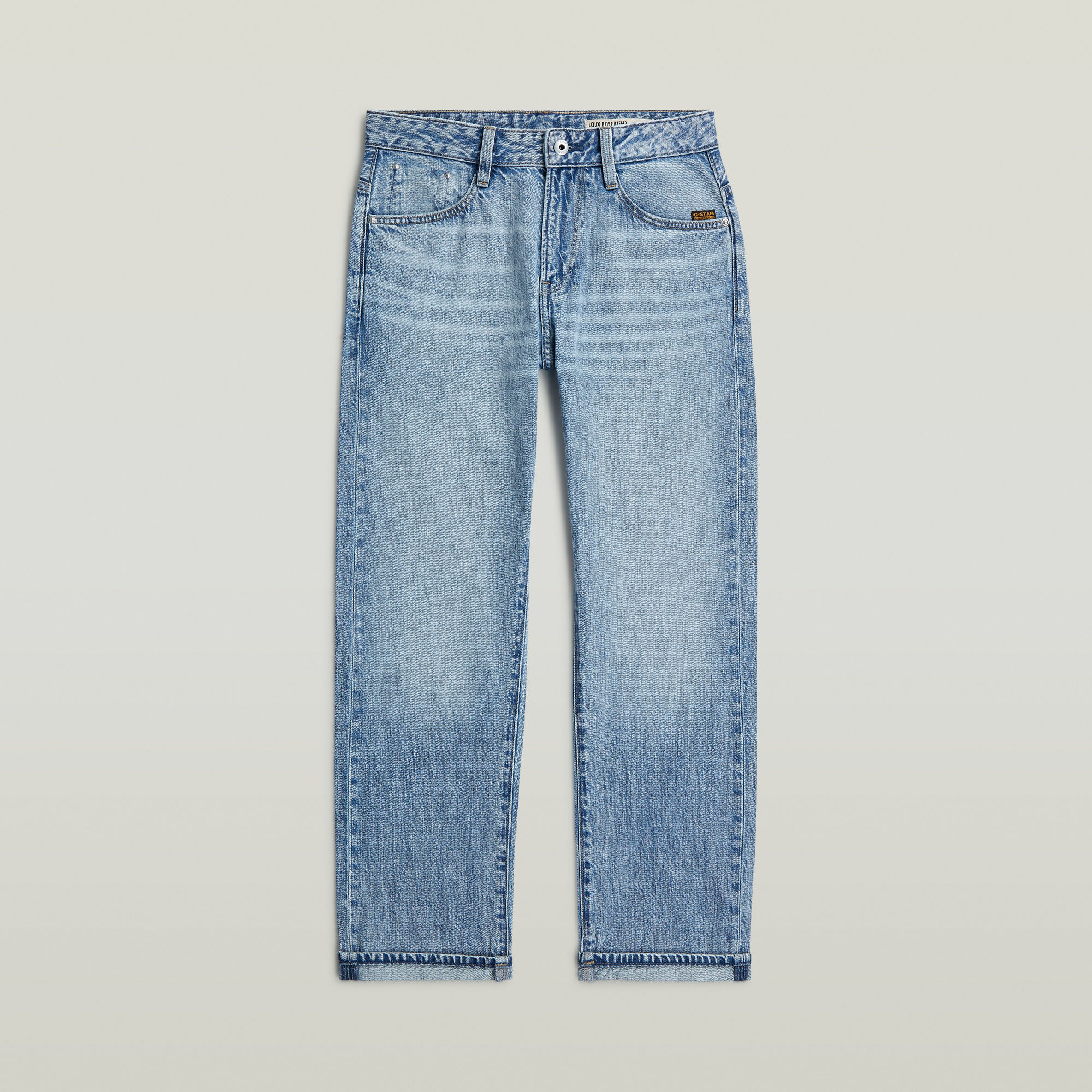 Loux Boyfriend Jeans - Hellblau - Damen