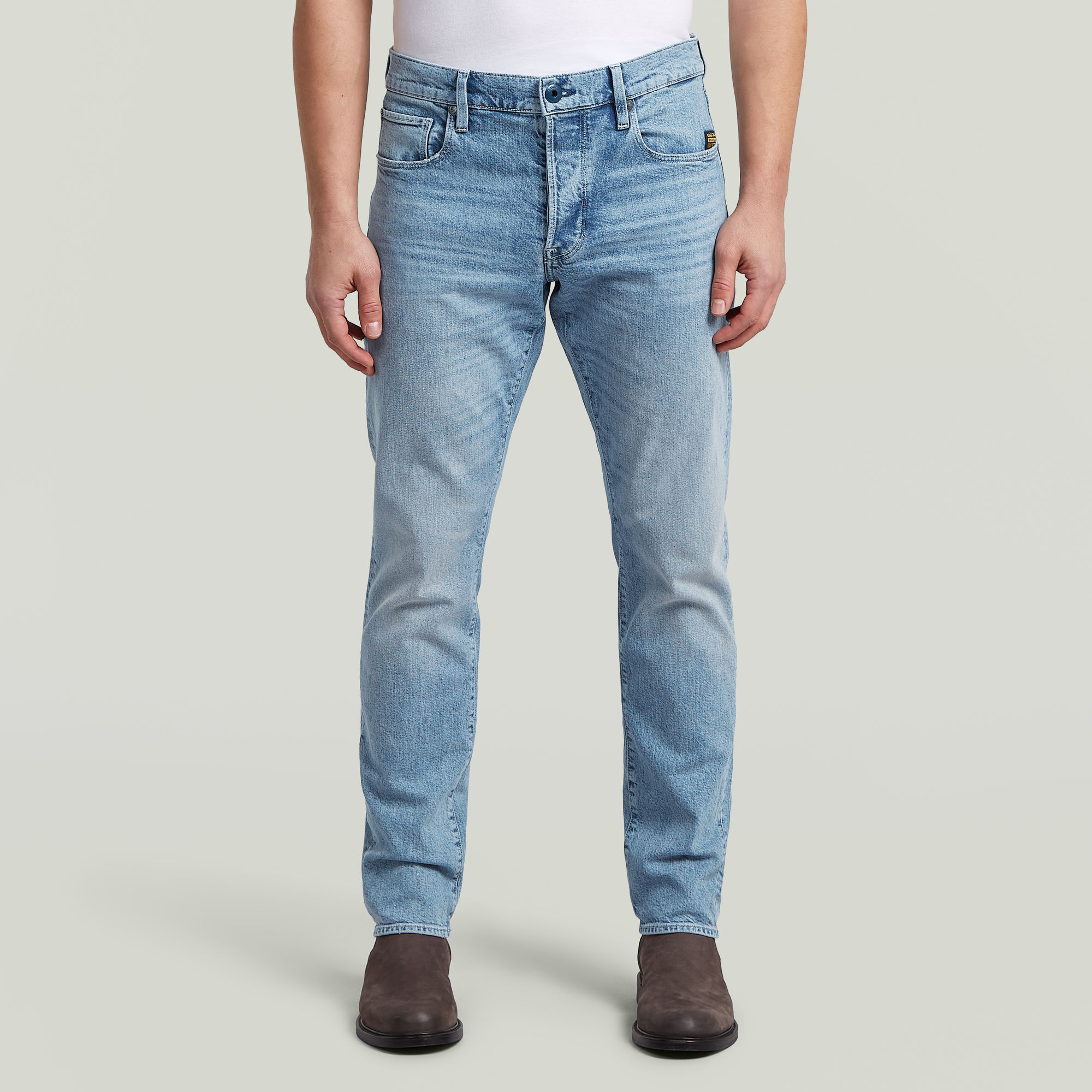 

3301 Regular Tapered Jeans - Hellblau - Herren