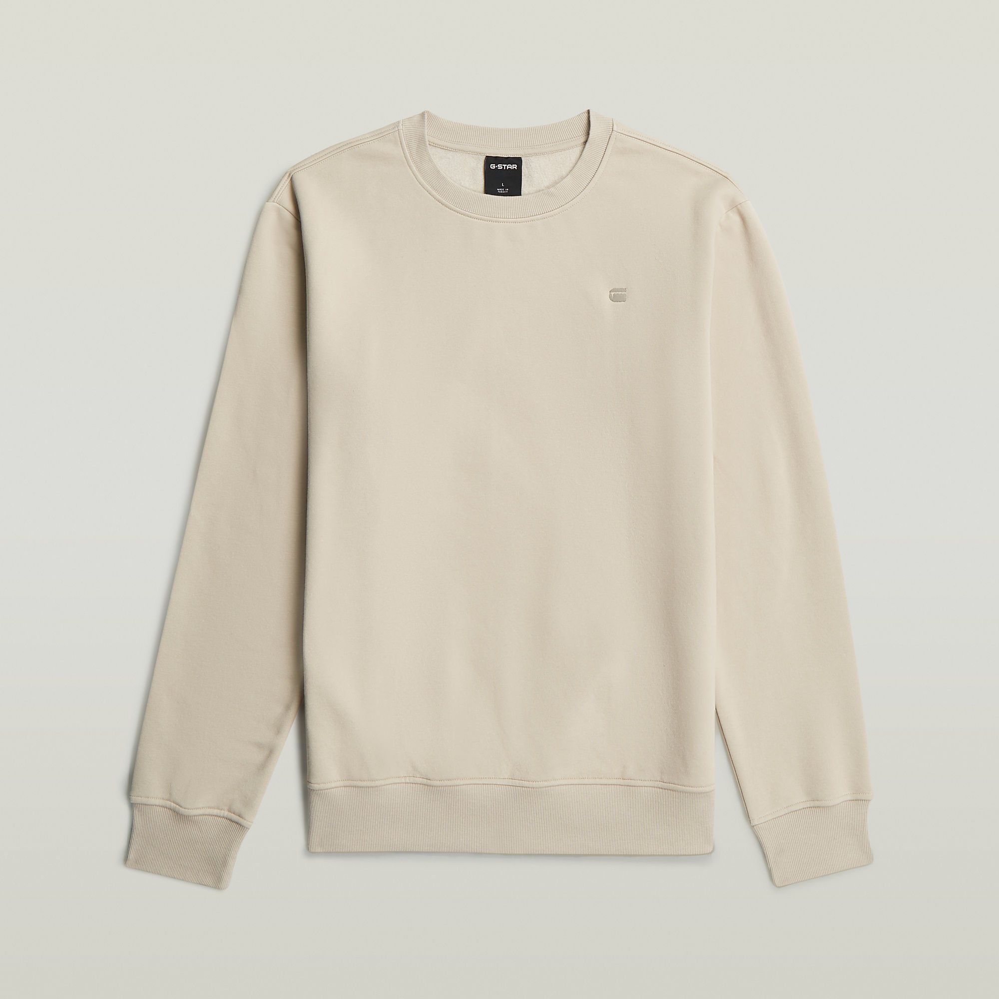 Logo Sweatshirt - Beige - Herren