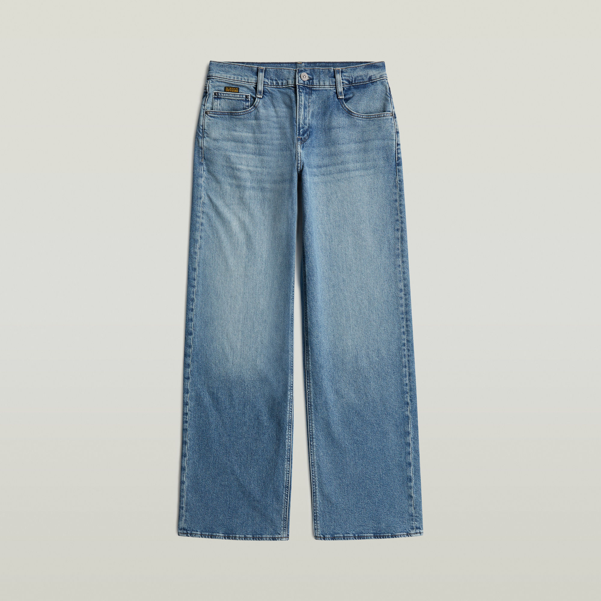 

Judee Loose Jeans - Midden blauw - Dames