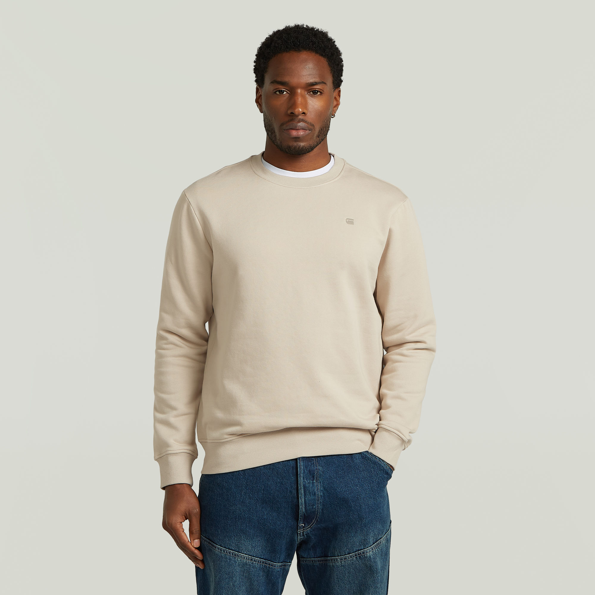 

Logo Sweater - Beige - Men