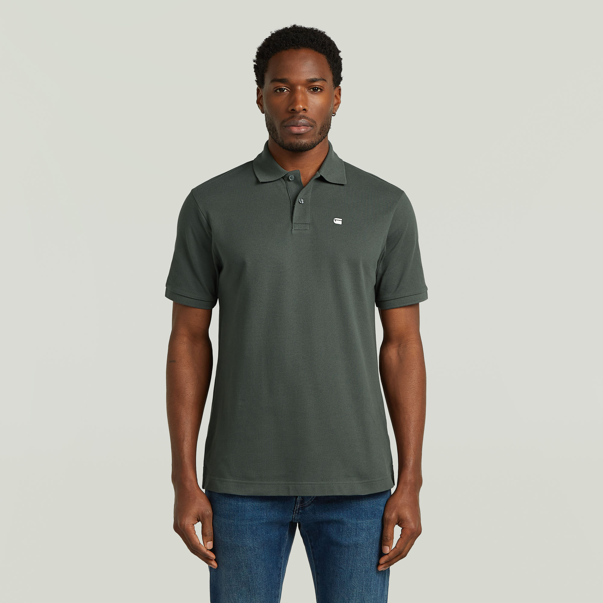 

Oluv Regular Polo - Grey - Men