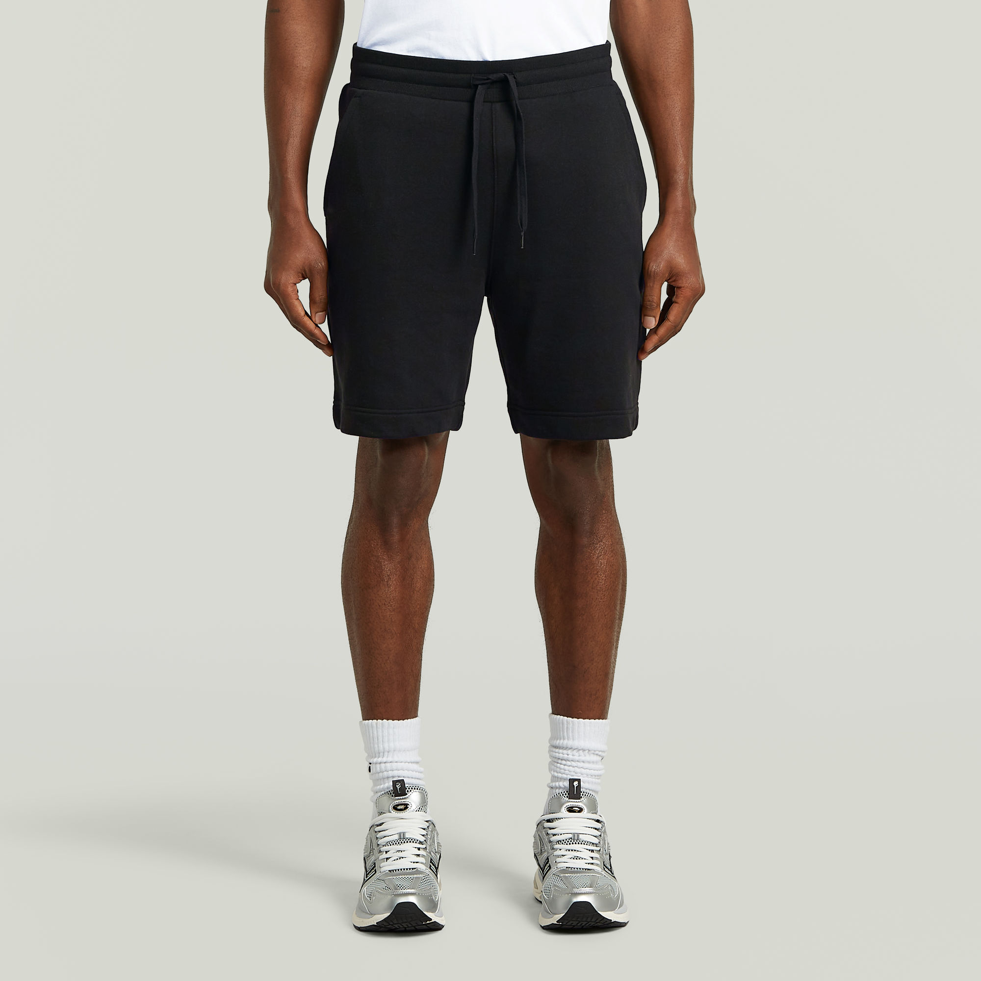 Core Sweater Shorts - Schwarz - Herren