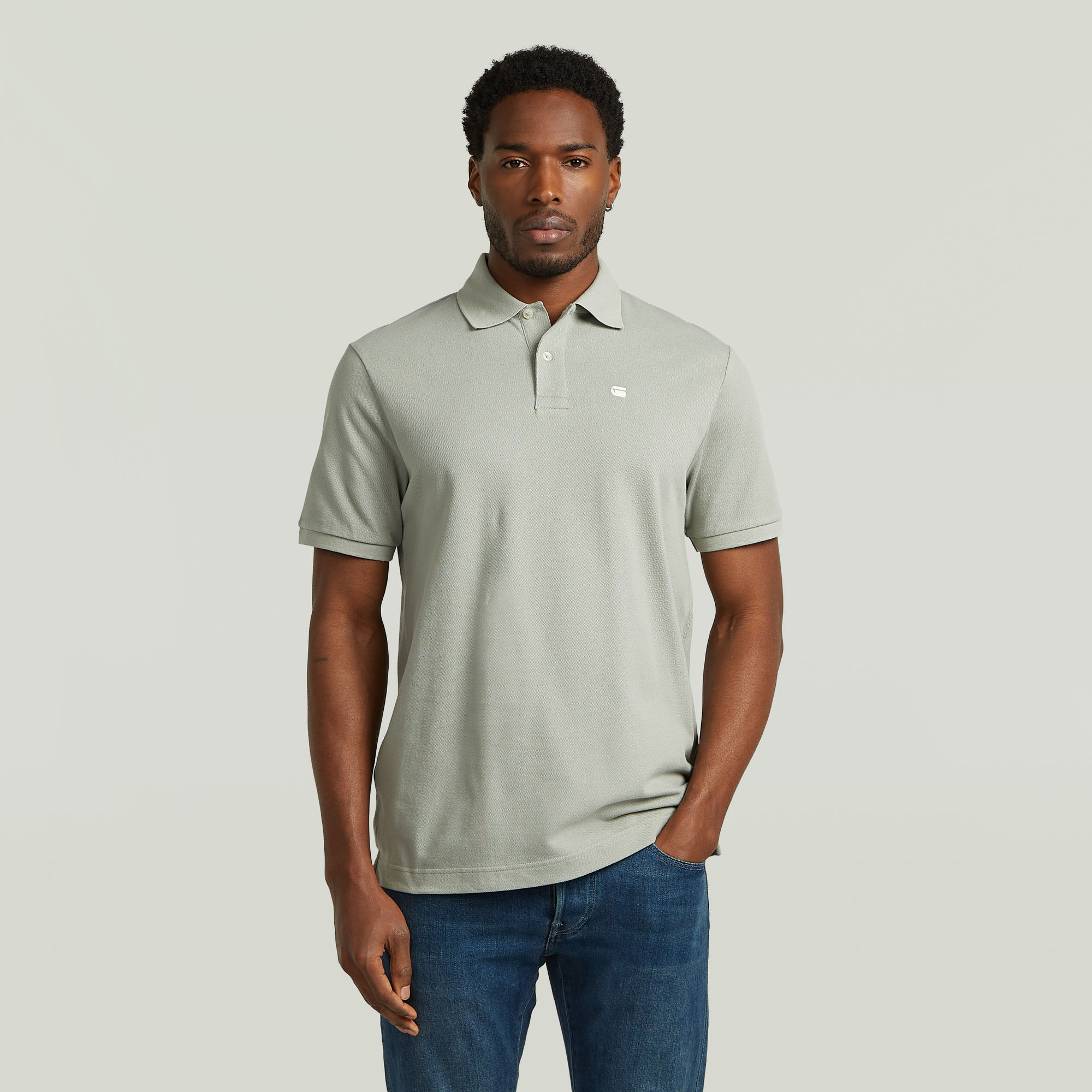 

Oluv Regular Polo - Grey - Men