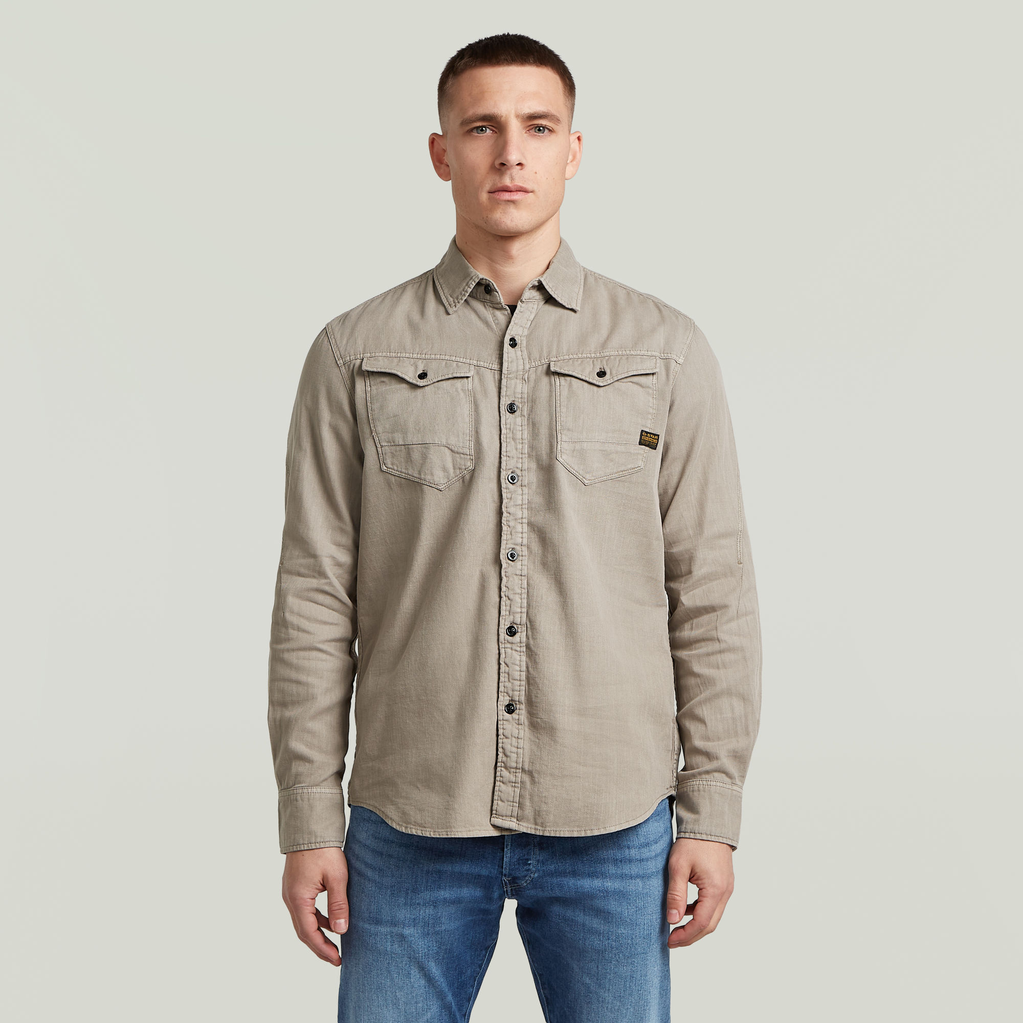 

Arc 3D Slim Shirt - Beige - Men