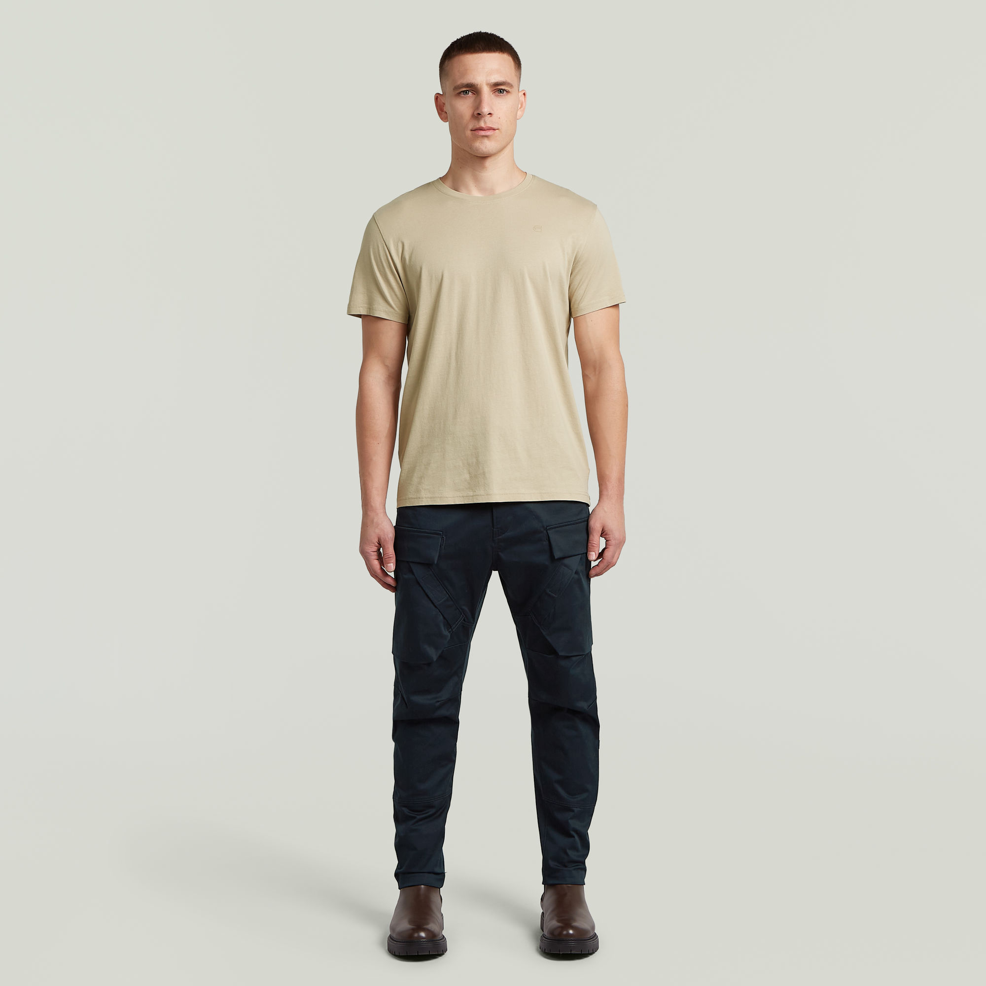 Thumbnail - Graw T-Shirt - Beige - Herren