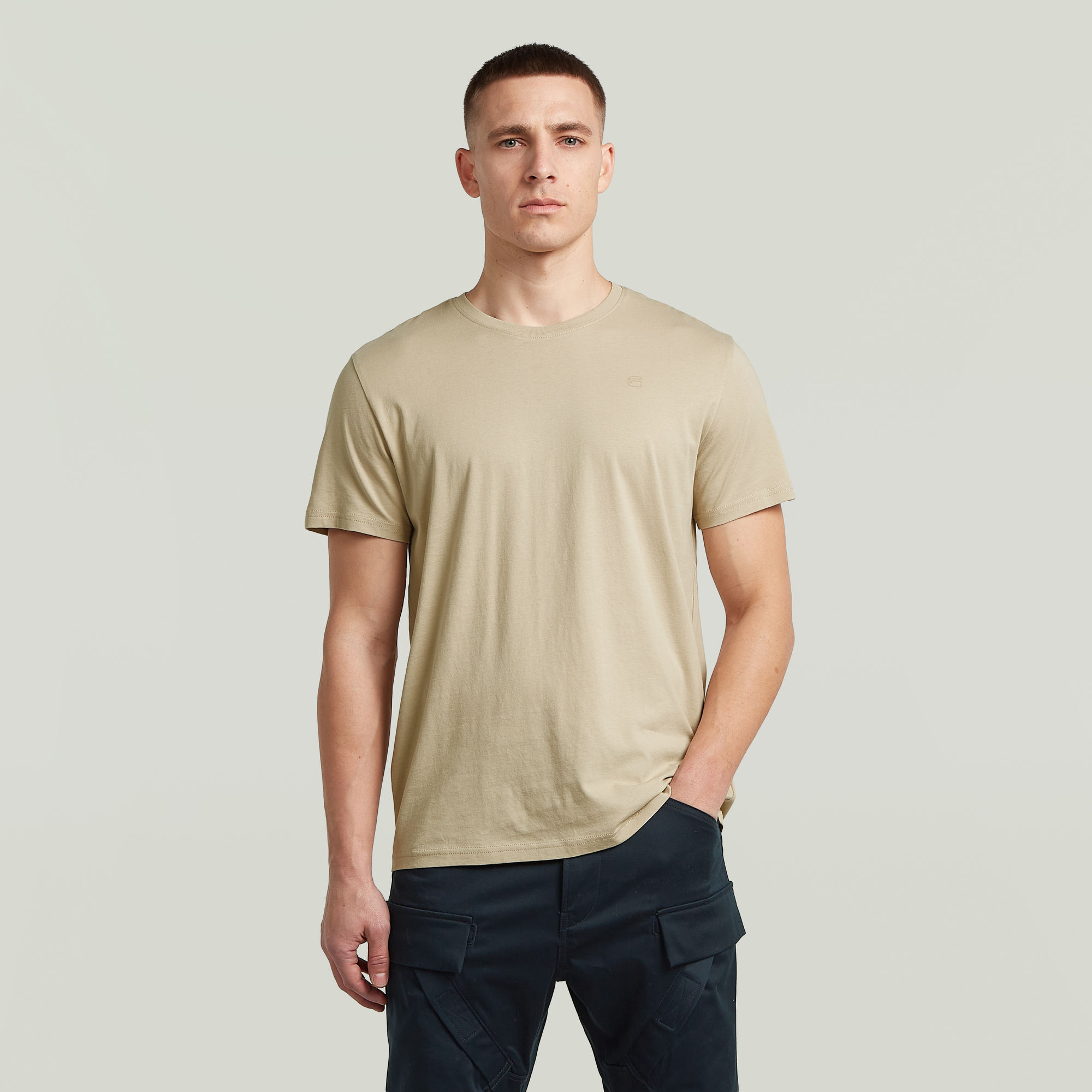 Graw T-Shirt - Beige - Herren