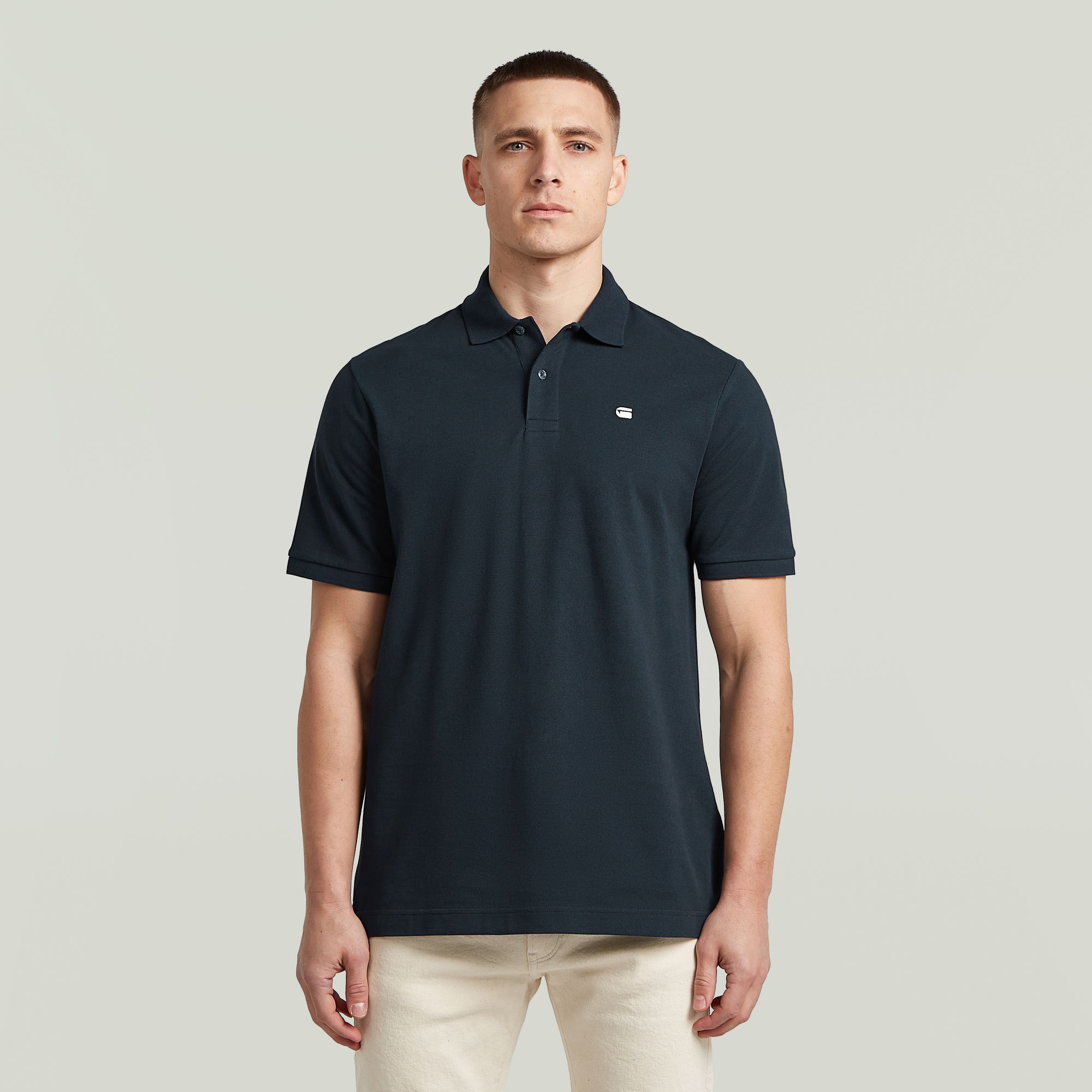 

Oluv Regular Polo - Dark blue - Men