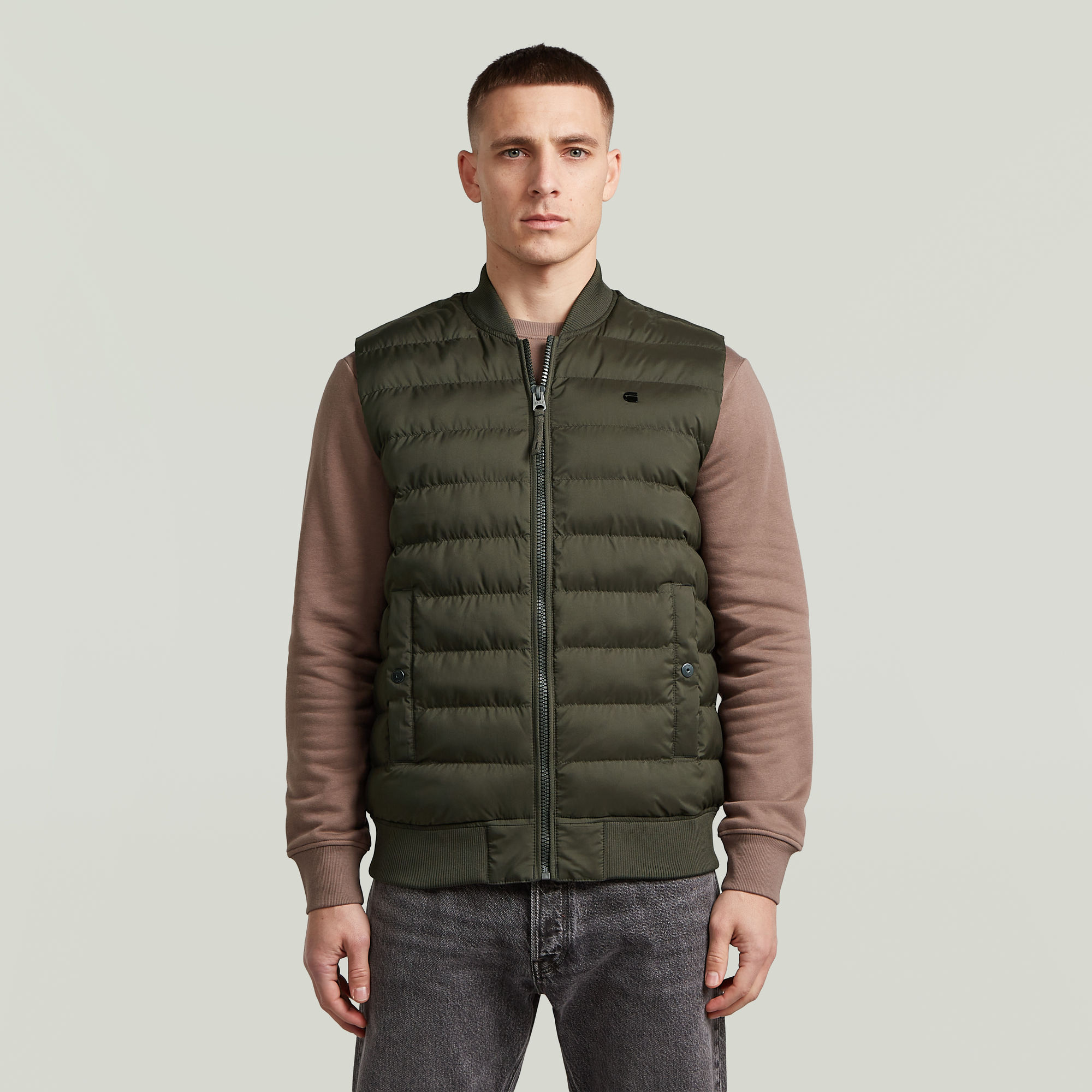 Liner Weste - Grau - Herren