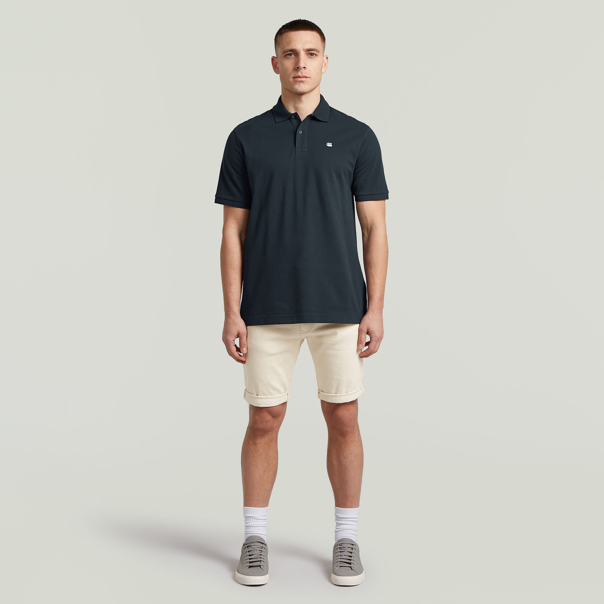 Thumbnail - 3301 Slim Shorts - Weiß - Herren