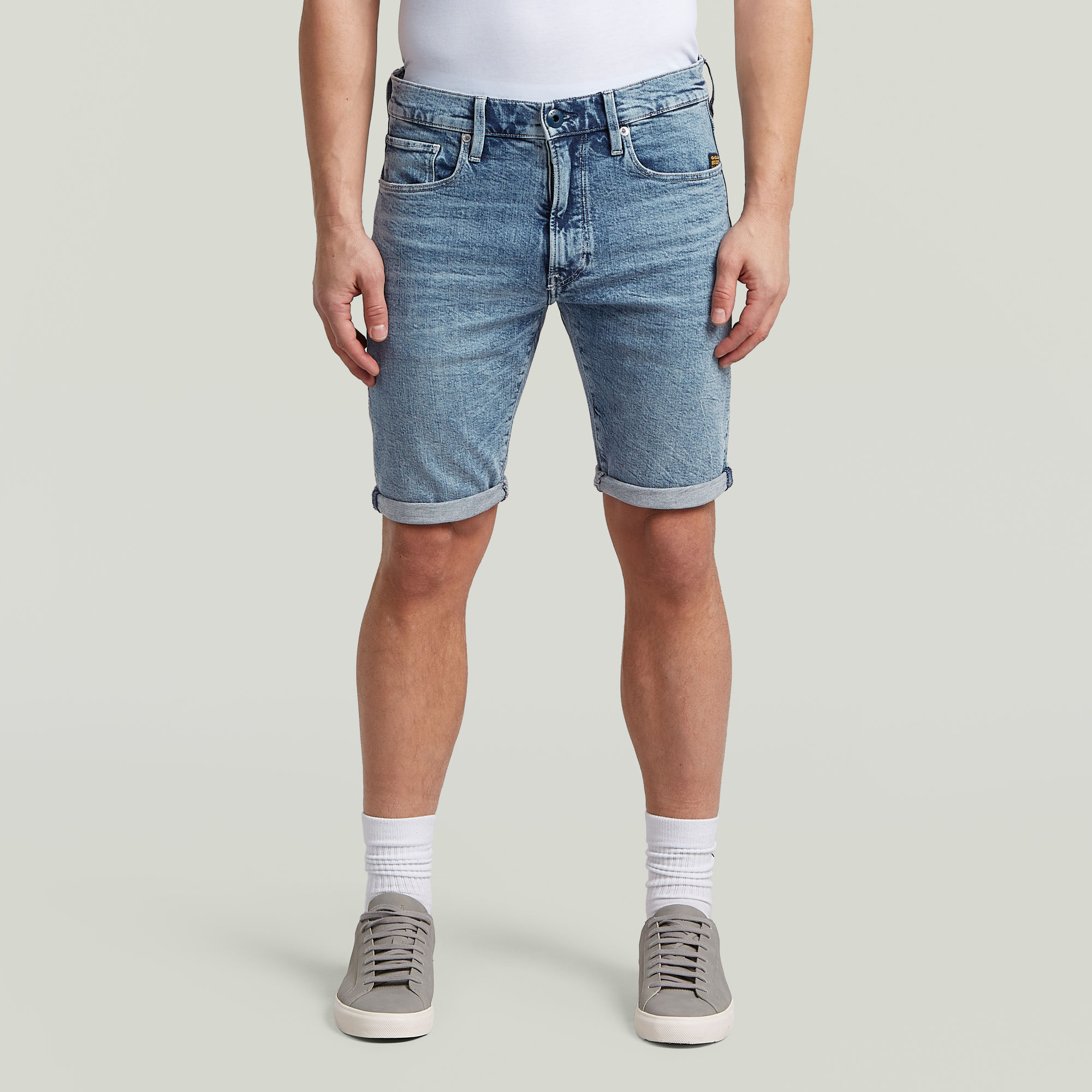 

3301 Slim Shorts - Light blue - Men