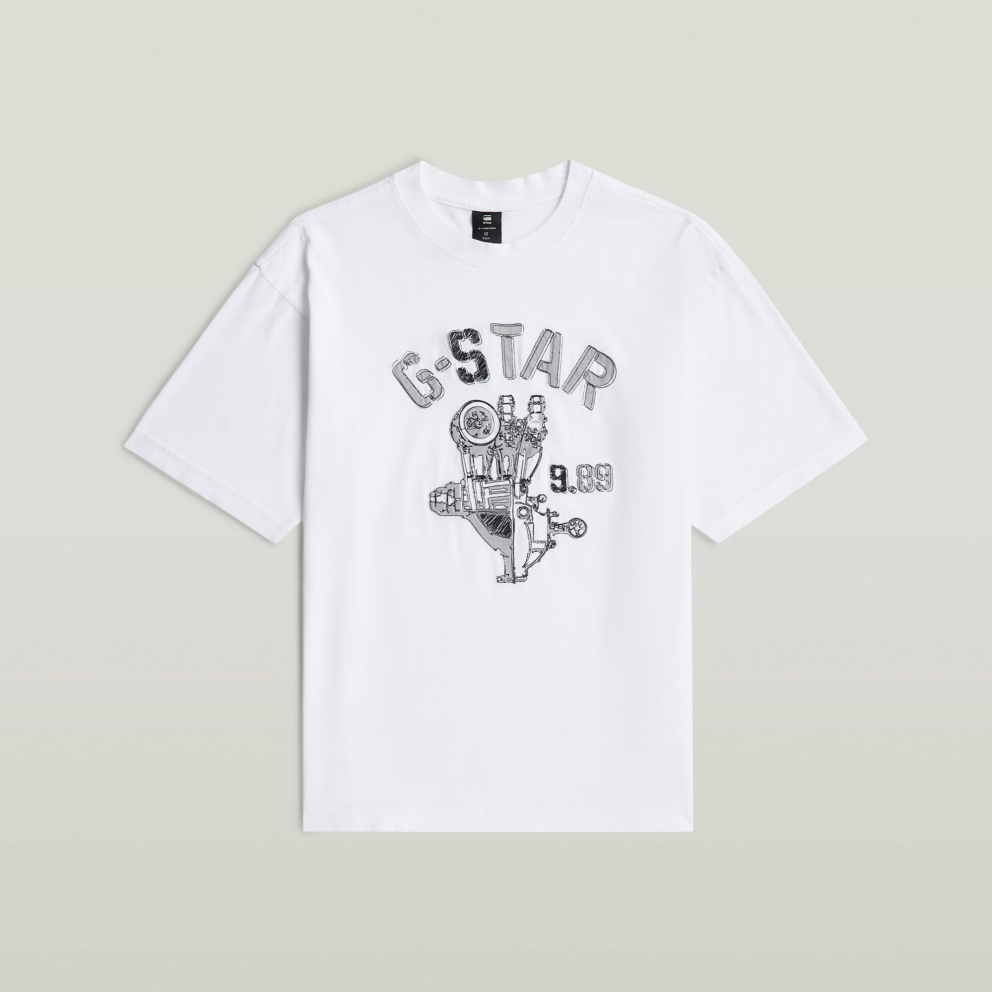 Thumbnail - Boys Oversized T-Shirt - Weiß - jungen