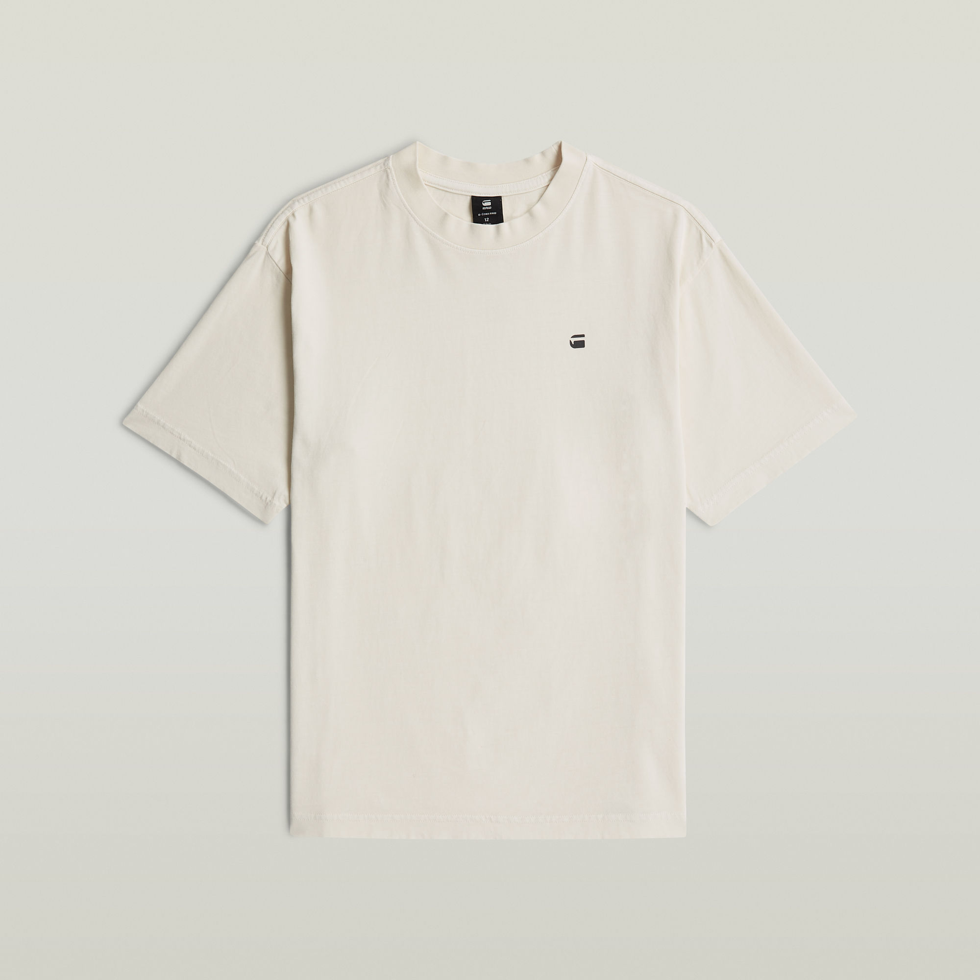 Thumbnail - Boys Oversized T-Shirt - Beige - jungen