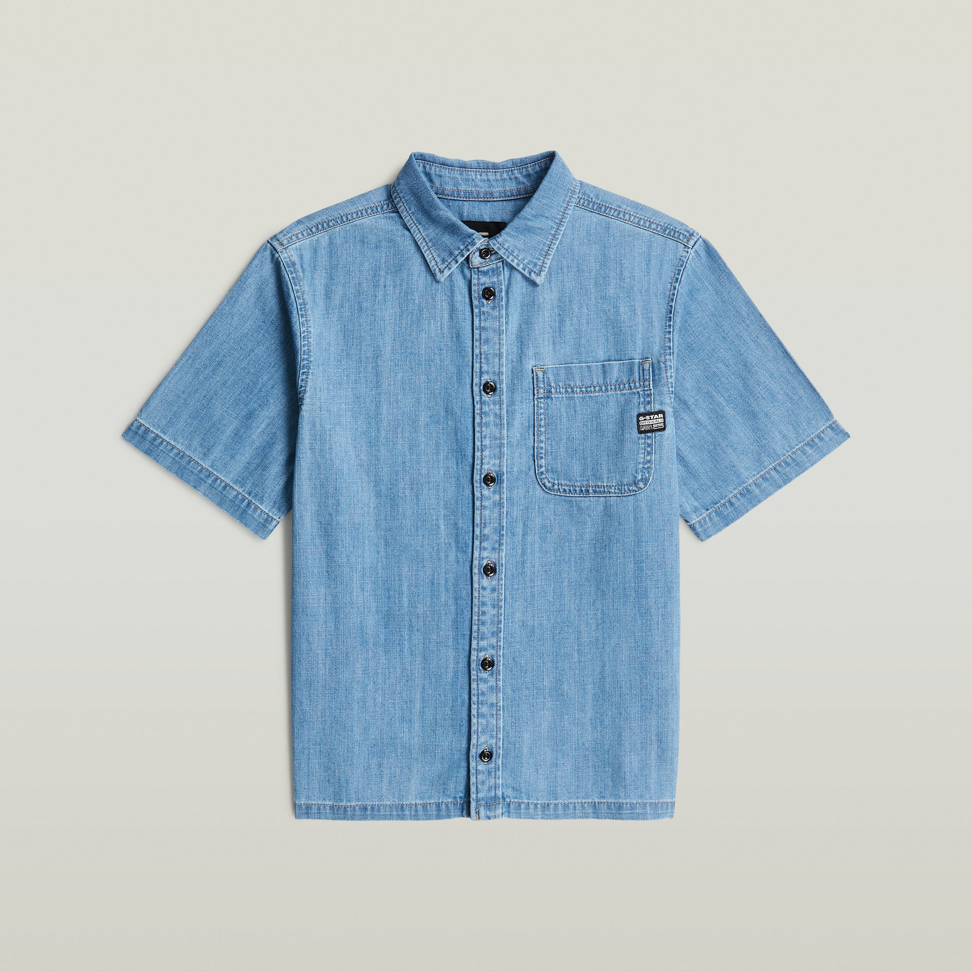 Thumbnail - Boys Alvi Hemd - Hellblau - jungen