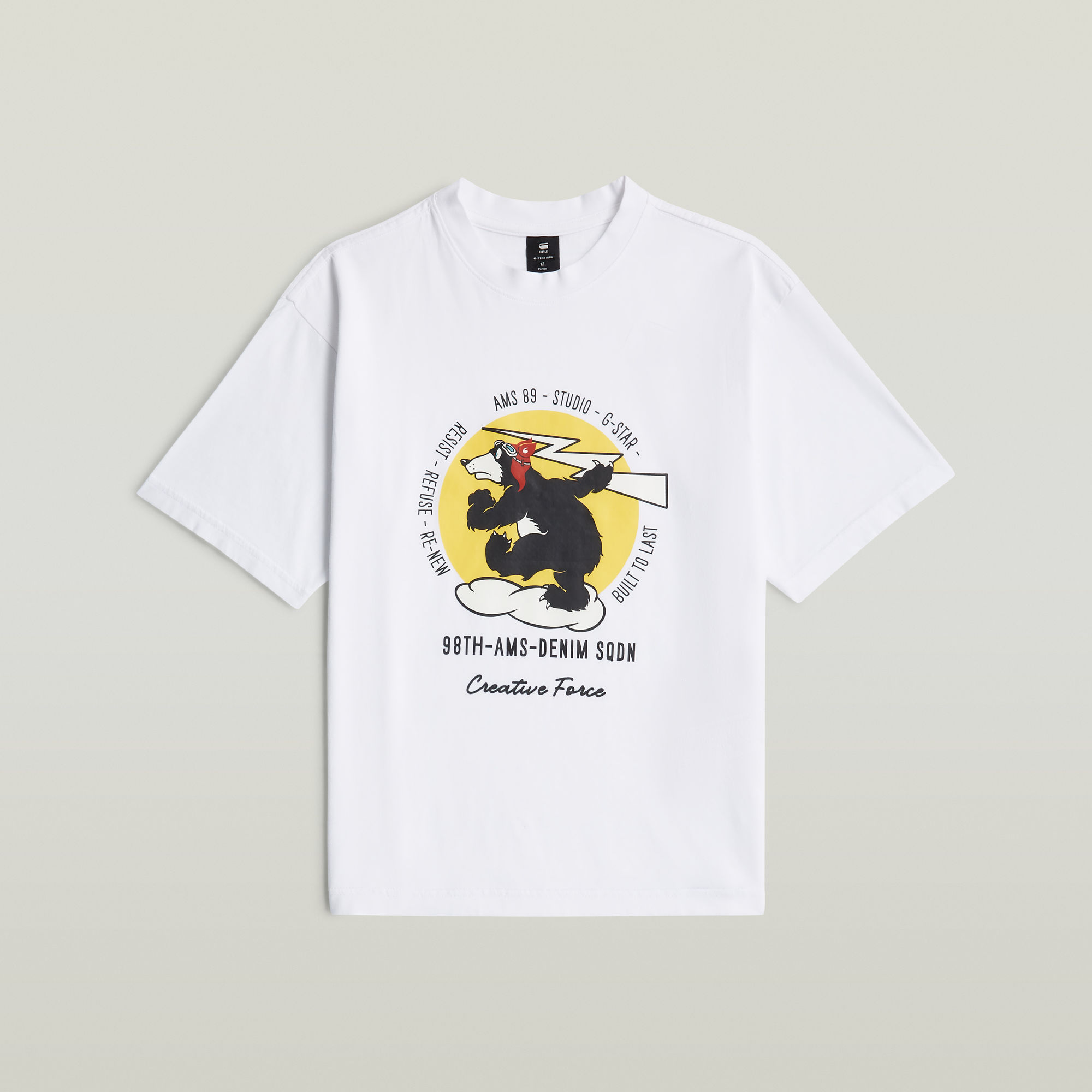 

Oversized T-Shirt voor jongens - Wit - jongens