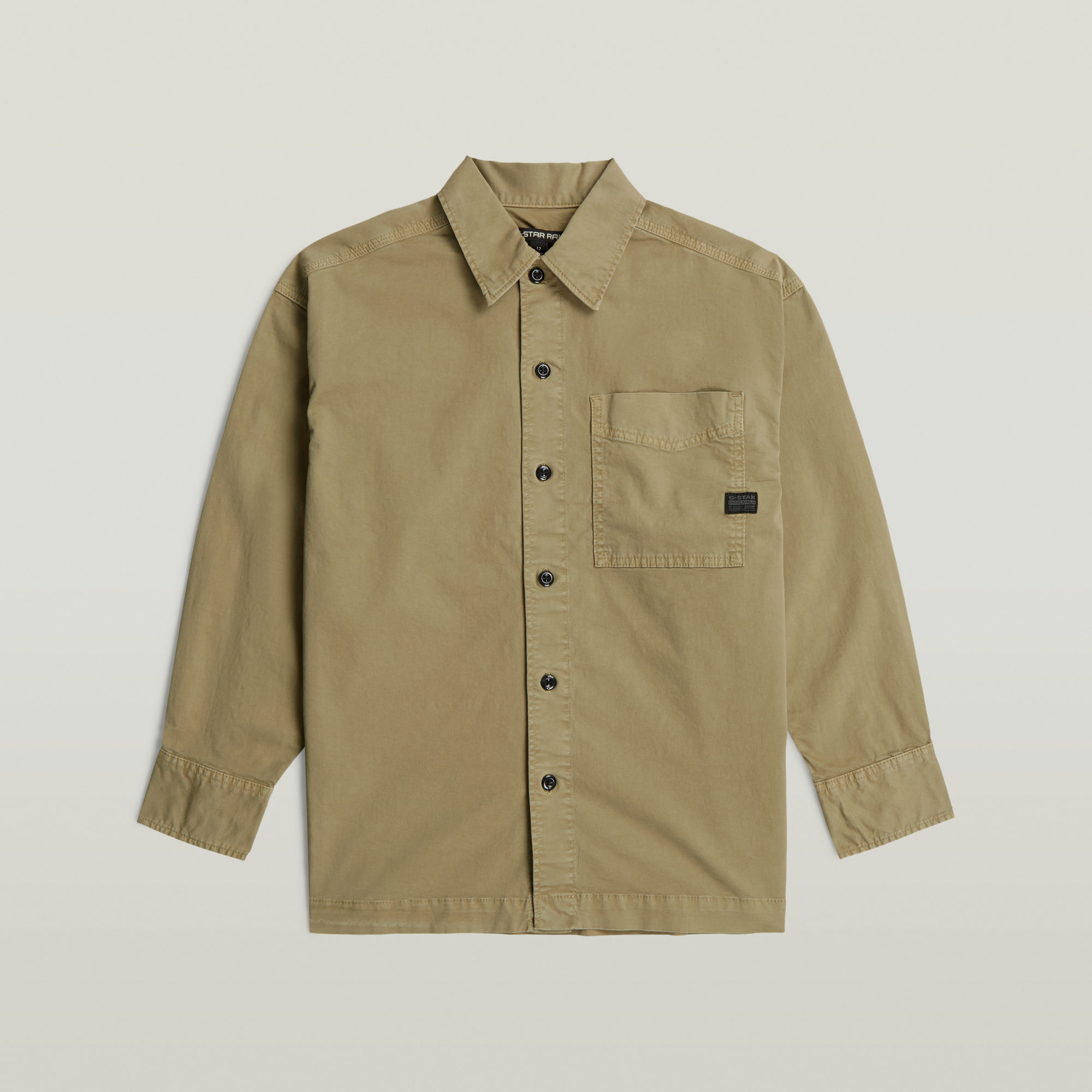 Thumbnail - Boys Boxy Fit Hemd - Grün - jungen