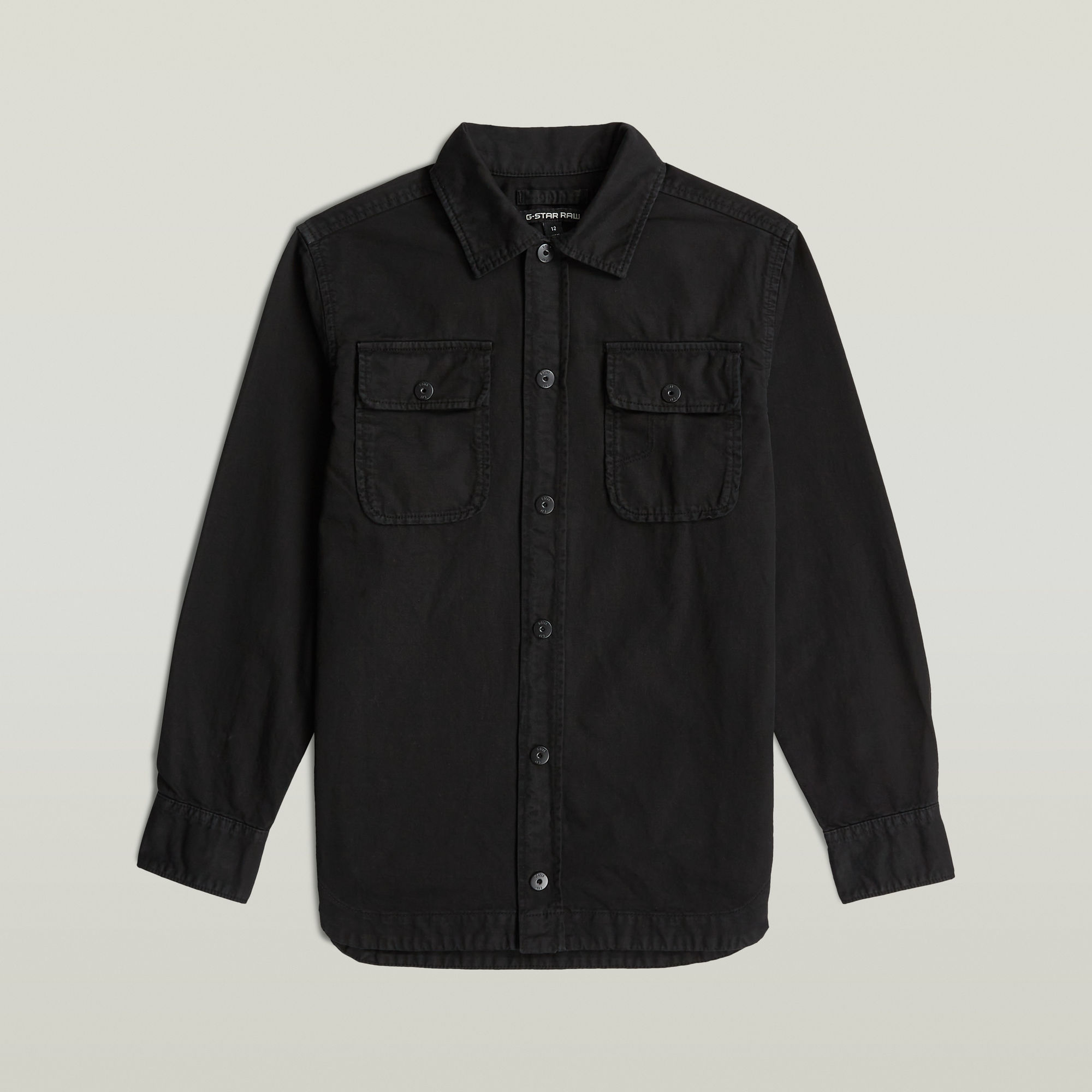 Thumbnail - Boys GPO Overshirt - Schwarz - jungen