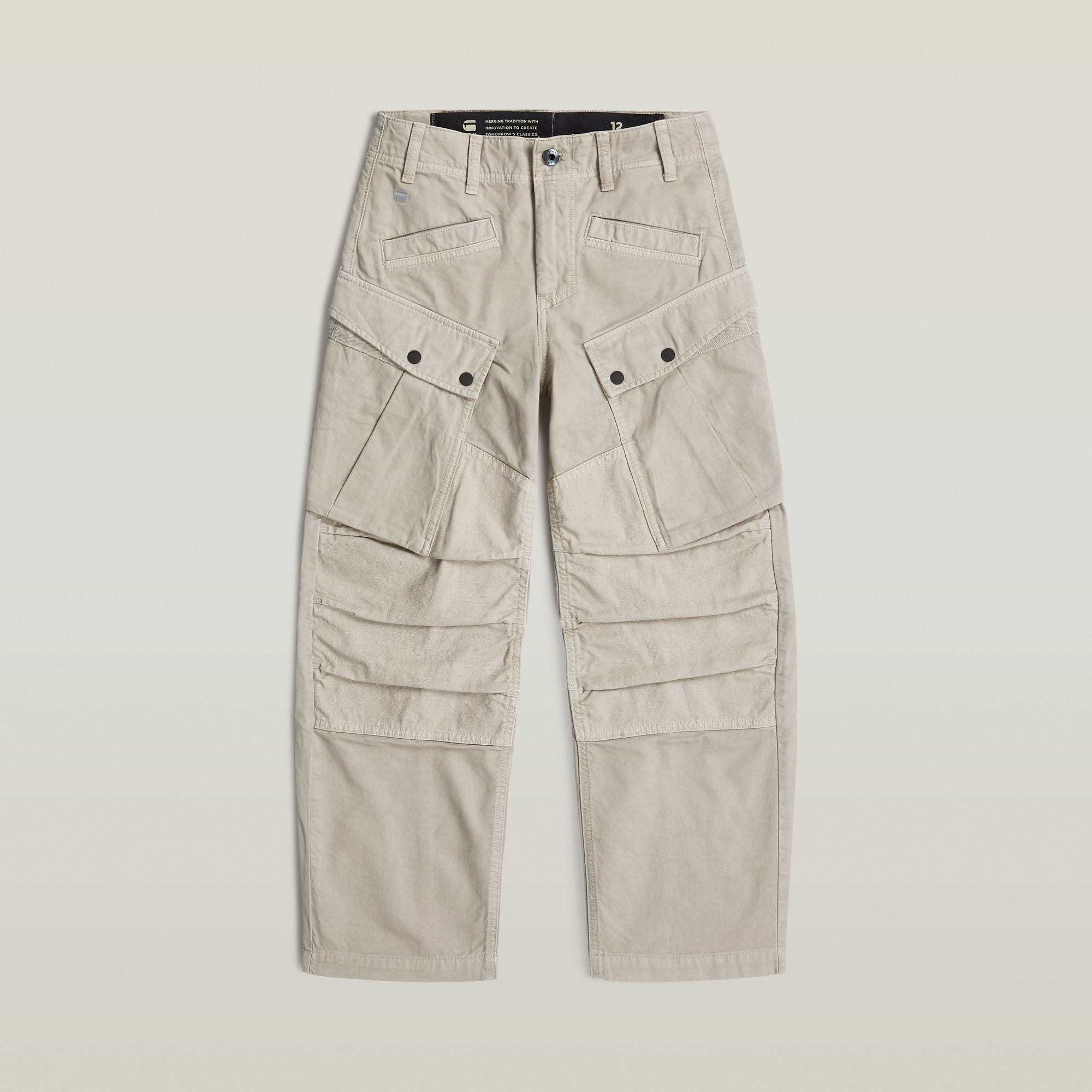 Thumbnail - Boys 3D Loose PM Cargohose - Grau - jungen