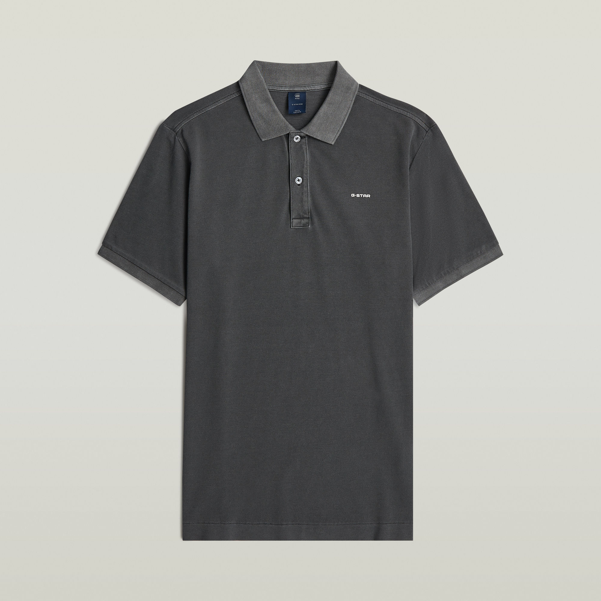 Thumbnail - Oluv Slim Poloshirt - Schwarz - Herren