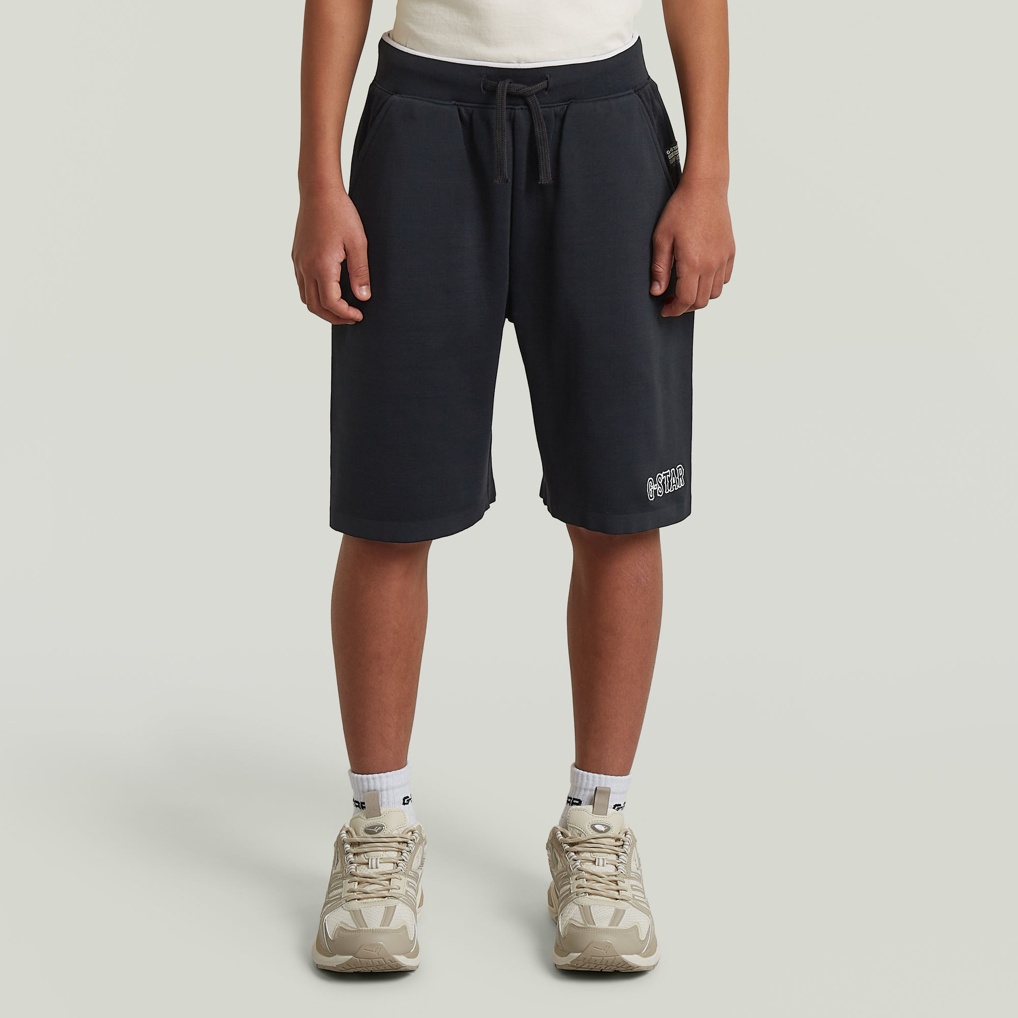 Boys Sweat Shorts - Schwarz - jungen
