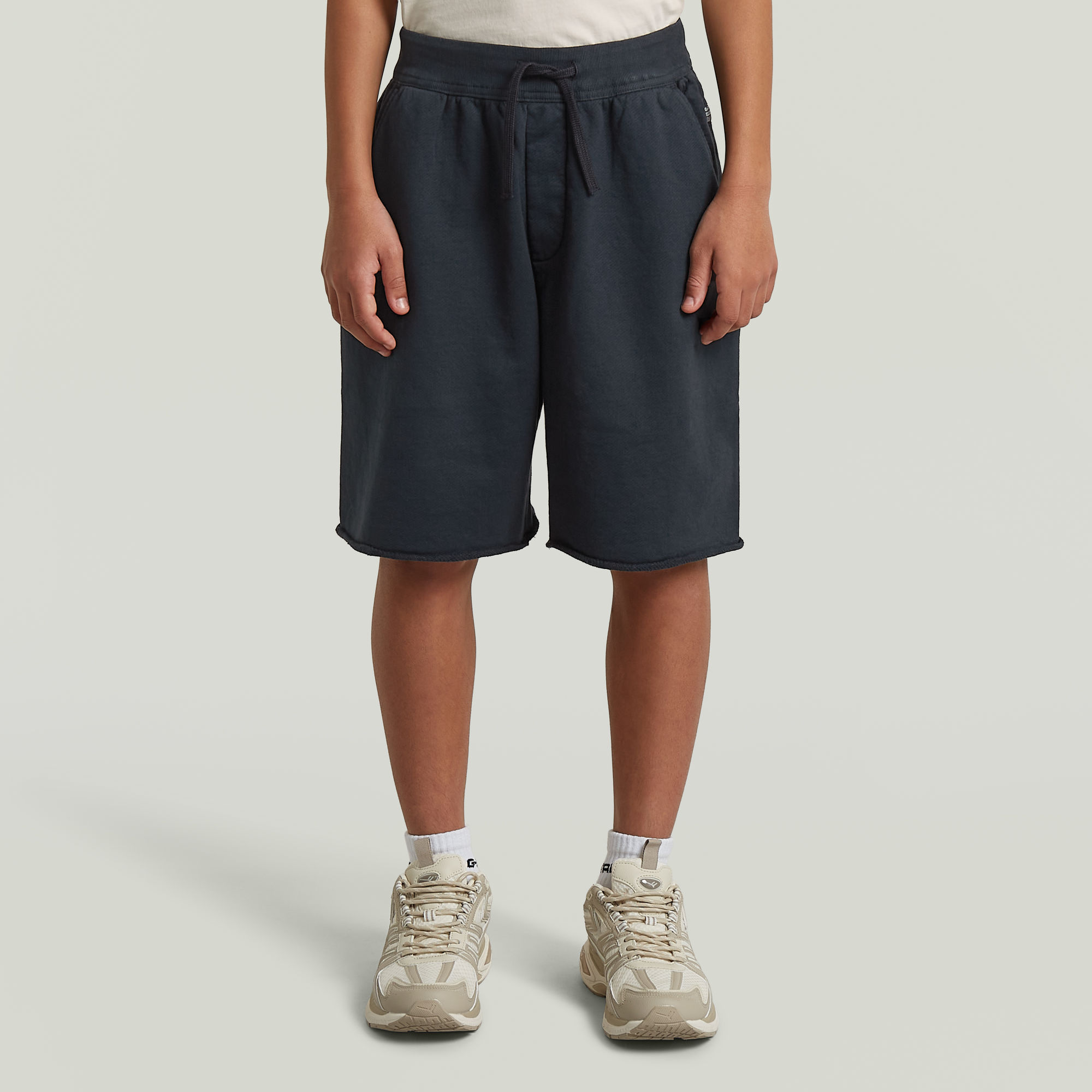 Boys Basic Coll Shorts - Dunkelblau - jungen