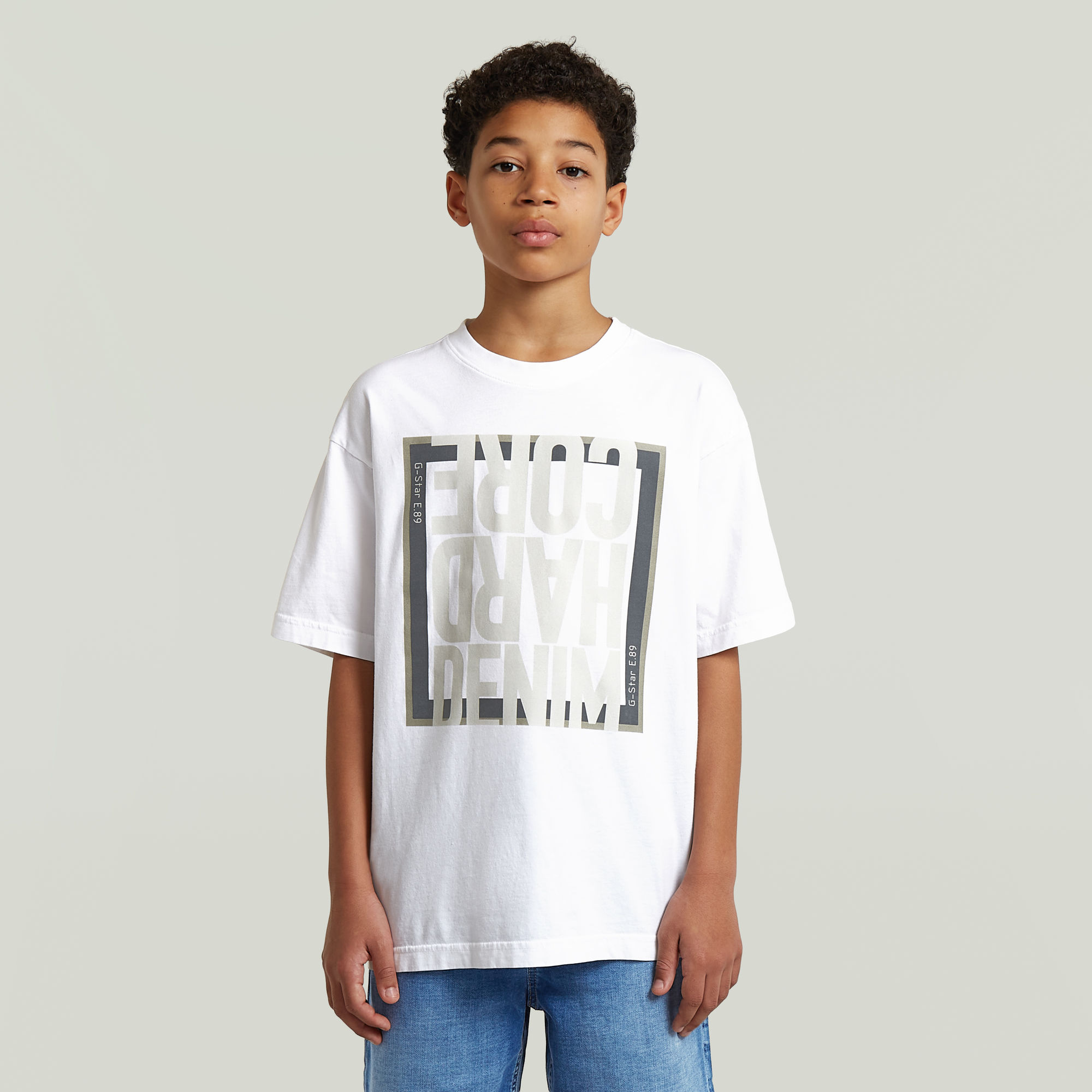 Boys Oversized T-Shirt - Weiß - jungen