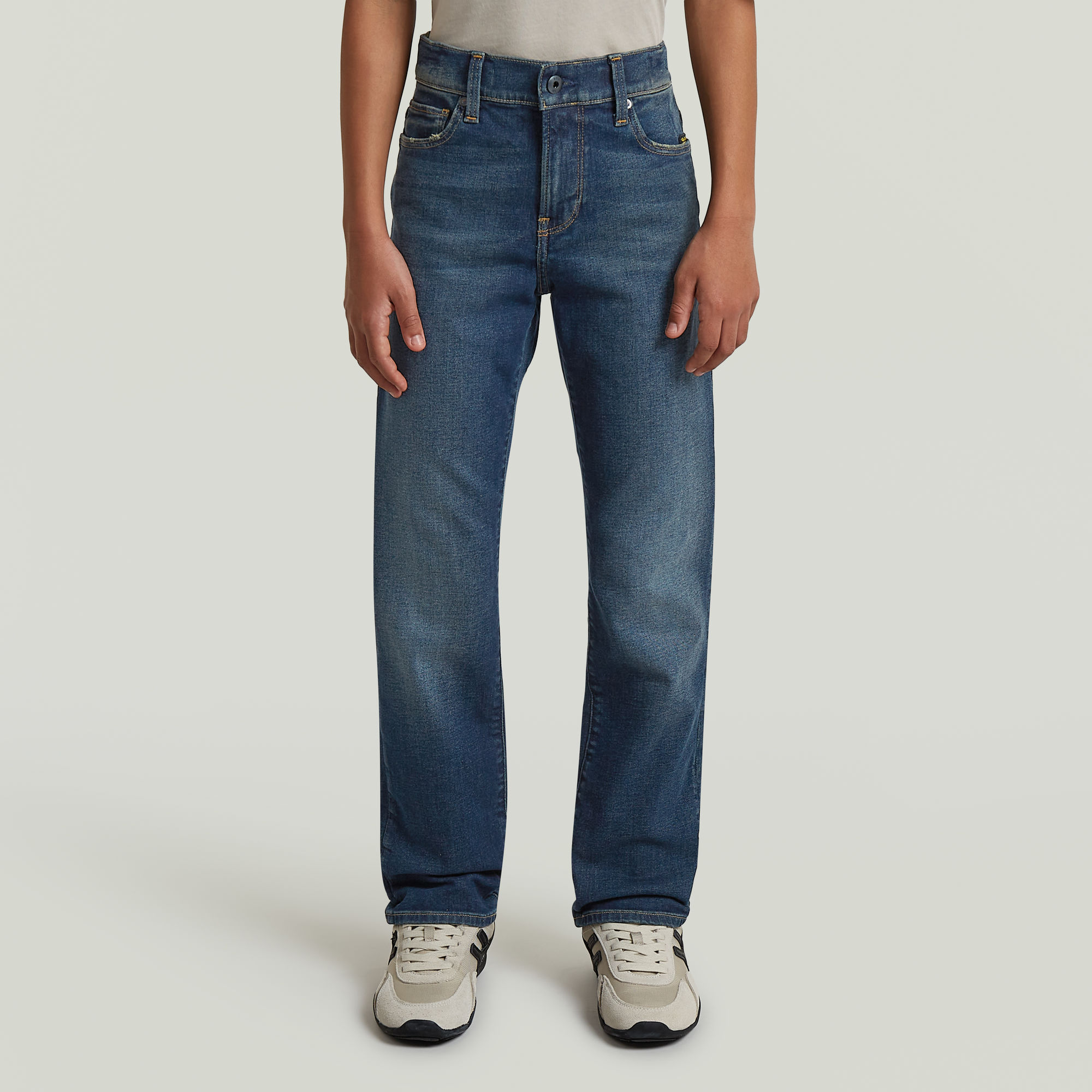 Boys 3301 Straight Tapered Jeans - Dunkelblau - jungen