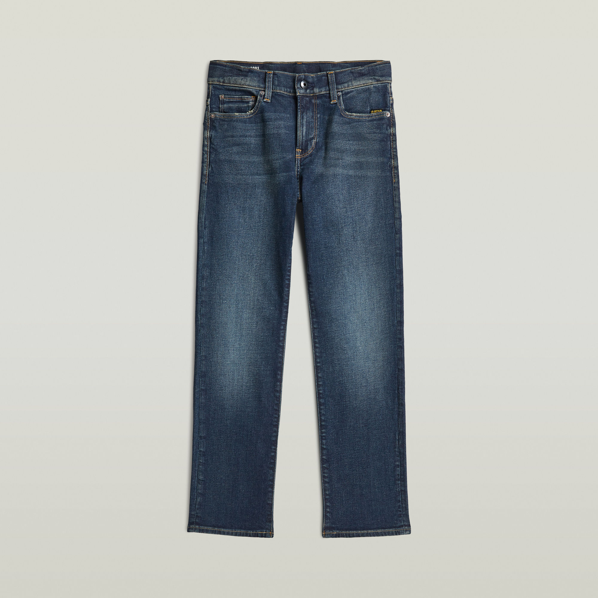 Thumbnail - Boys 3301 Straight Tapered Jeans - Dunkelblau - jungen
