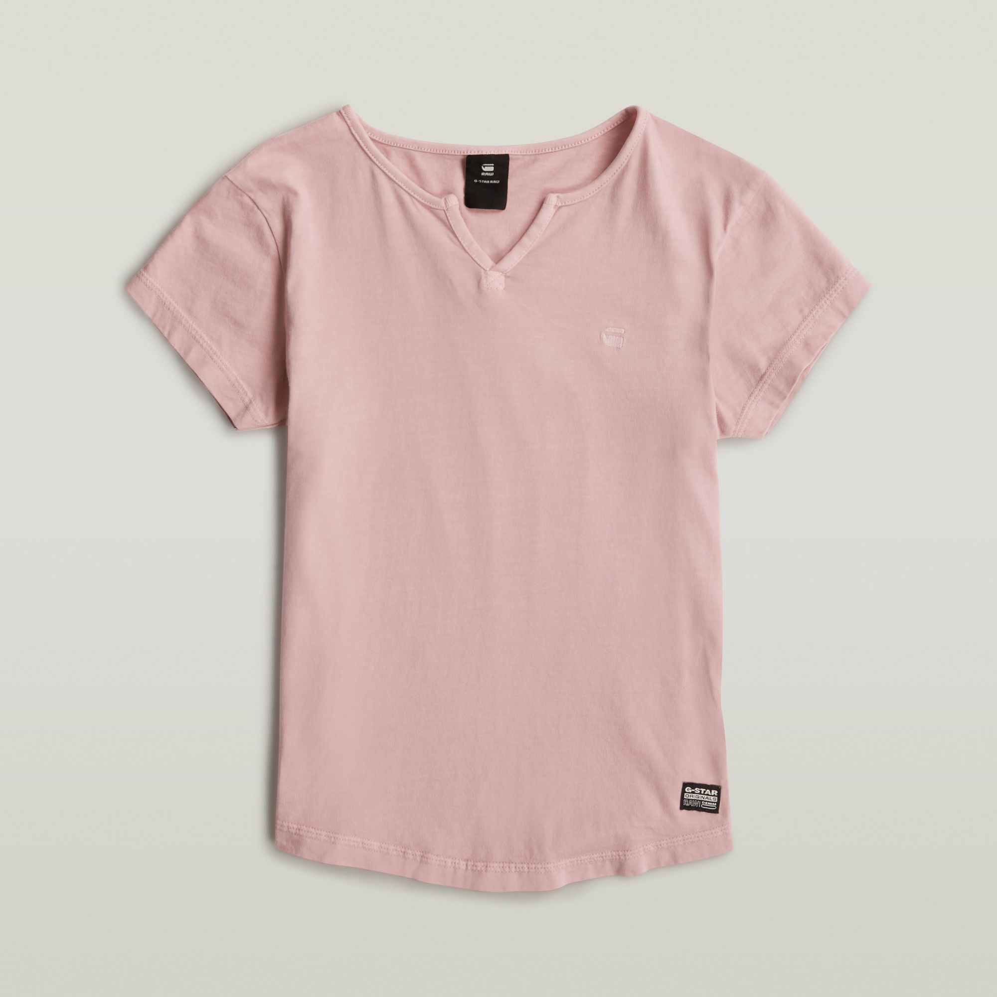 Thumbnail - Girls Micro Placket Slim T-Shirt - Pink - mädchen