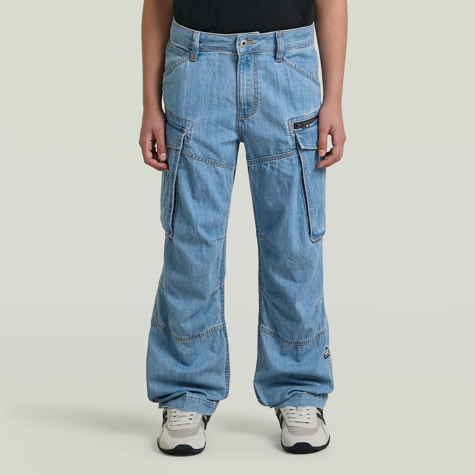 Boys Rovic Loose Jeans - Hellblau - jungen