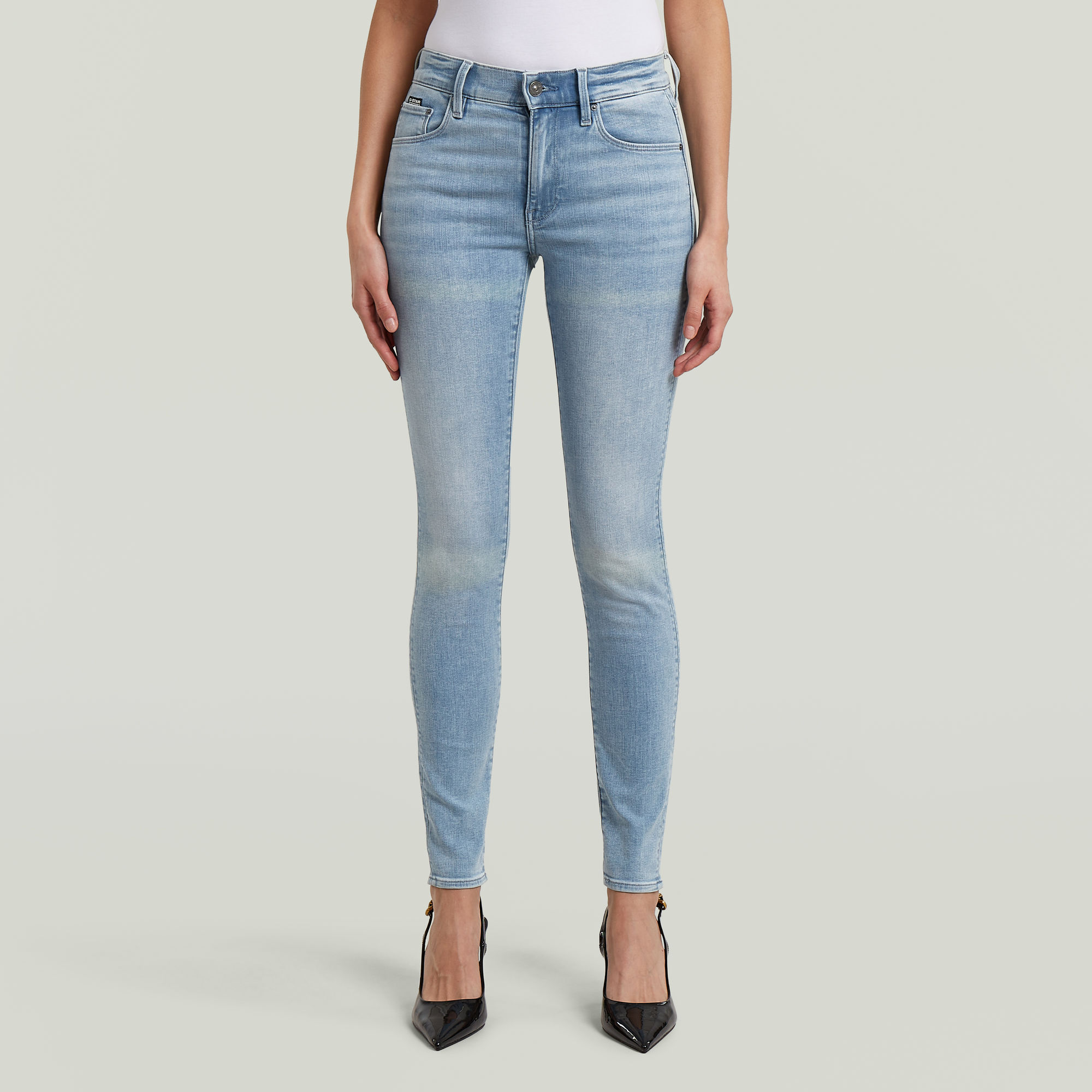 3301 Skinny Jeans - Mittelblau - Damen