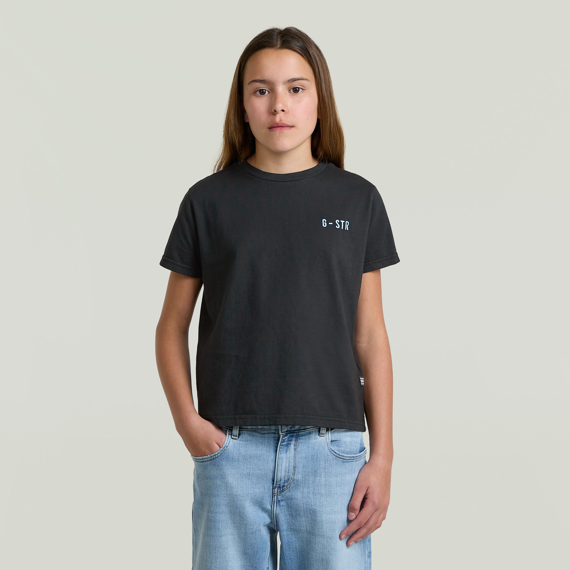 Girls Miller T-Shirt - Schwarz - mädchen