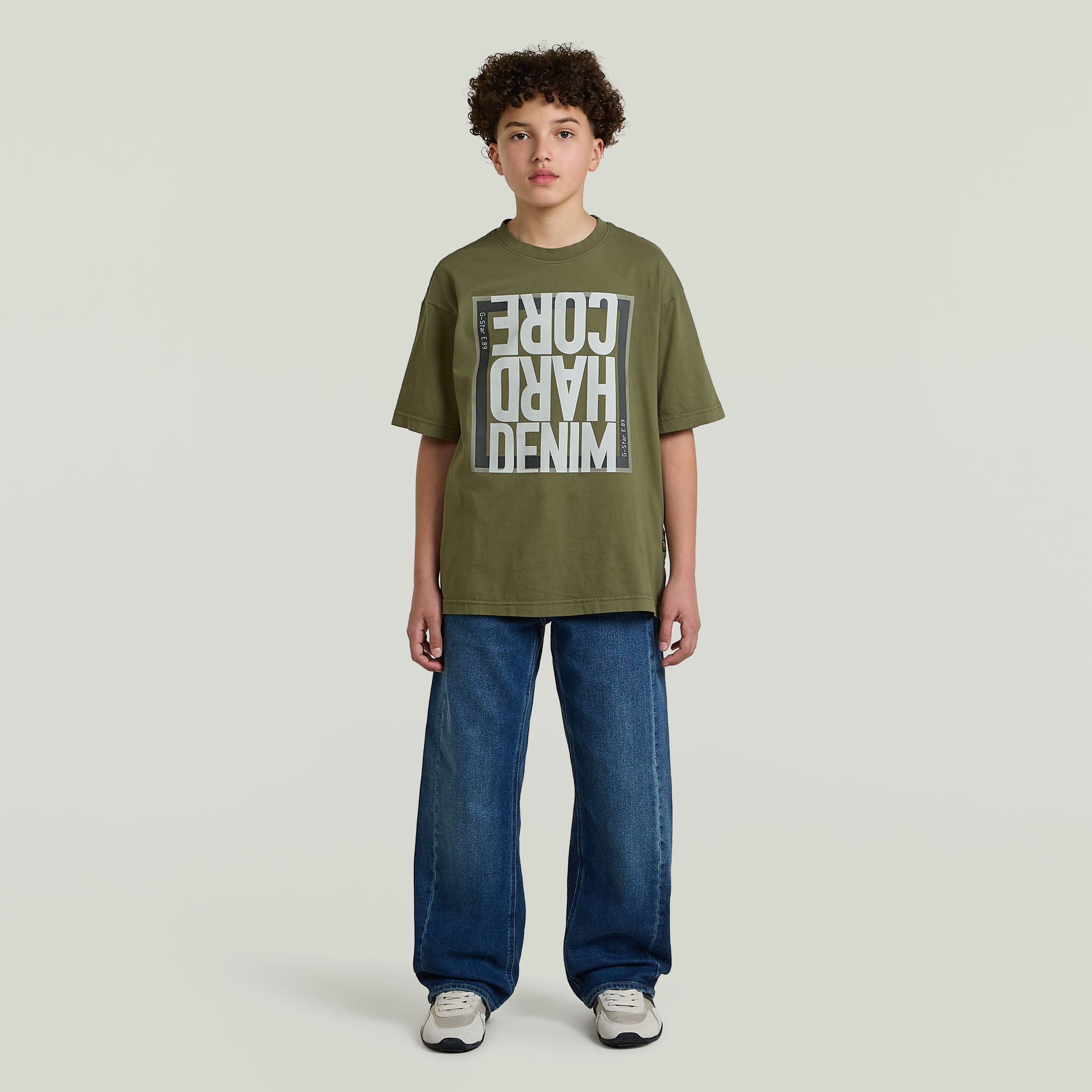 Thumbnail - Boys Oversized T-Shirt - Grün - jungen